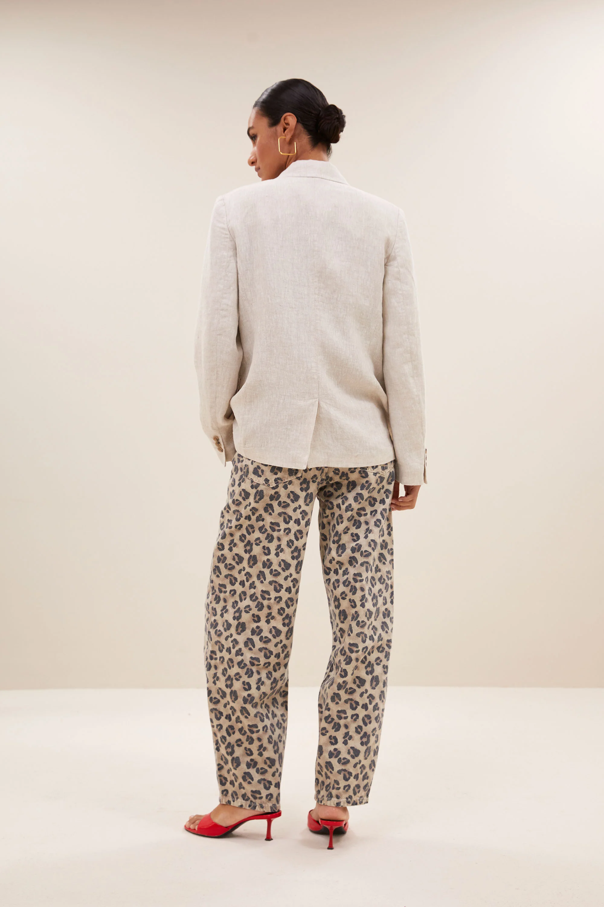 alice linen jacket | linen - Image 4