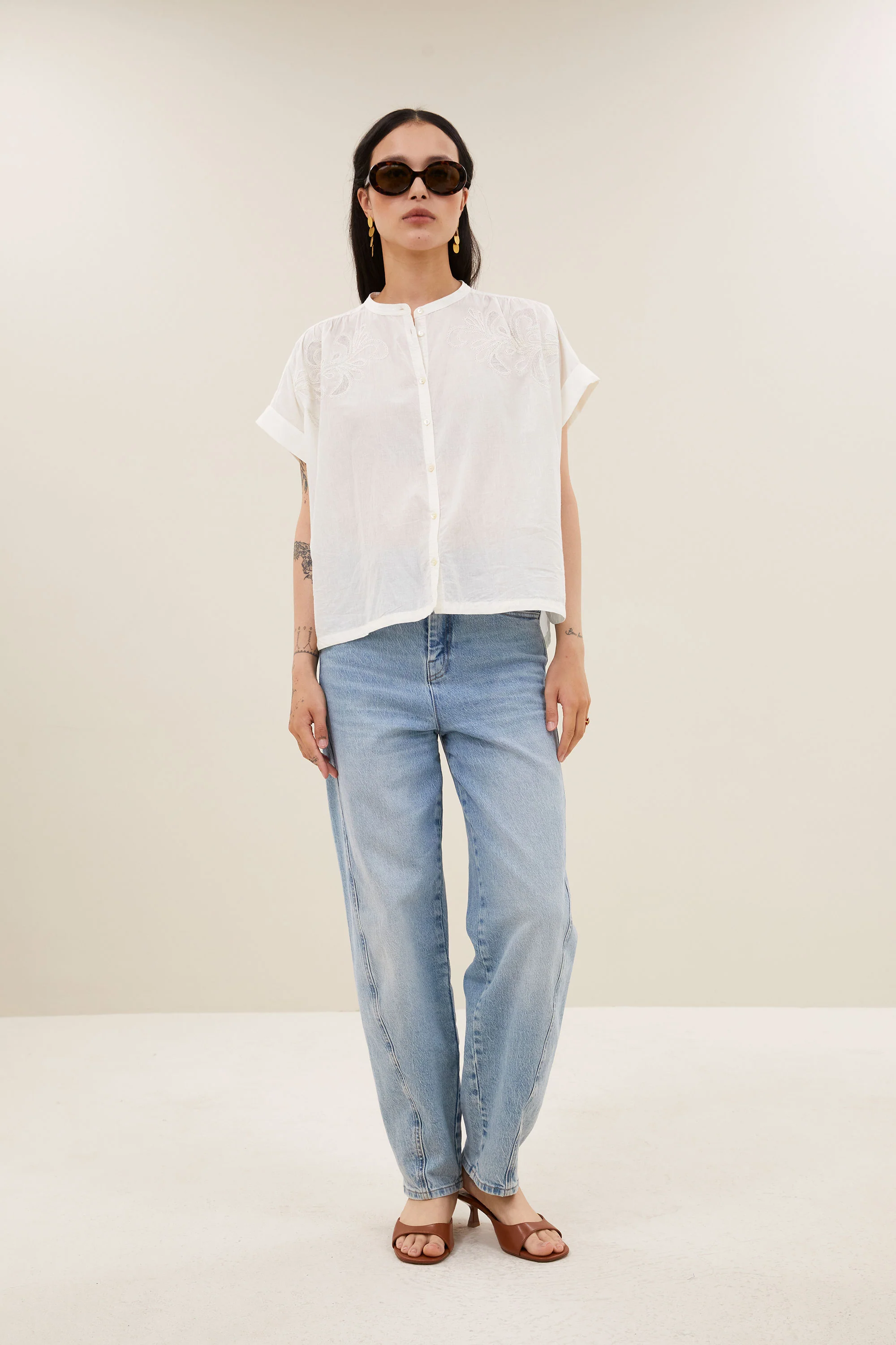 ally blouse | off white - Image 2