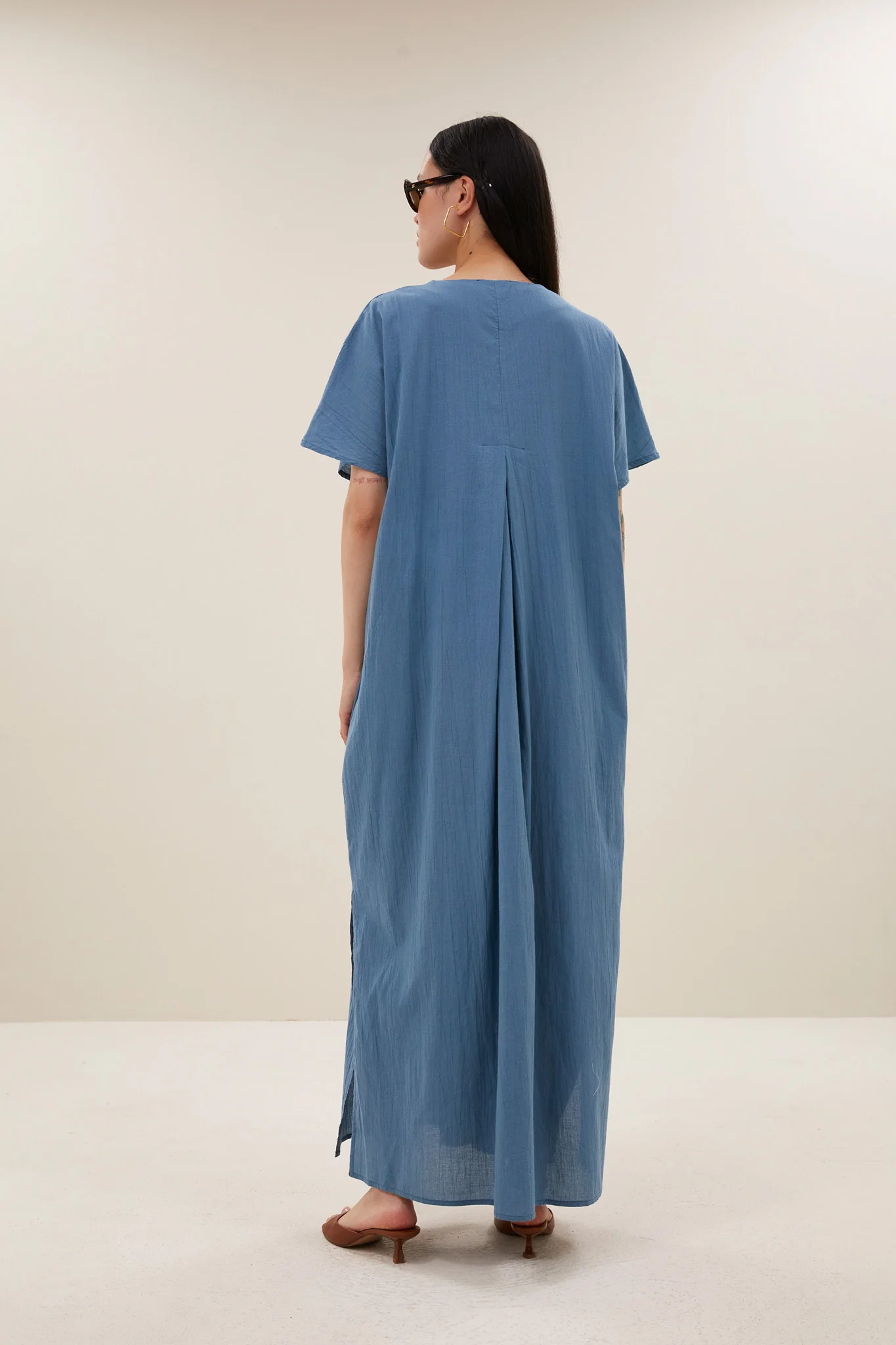 bali dress | stone blue - Image 3