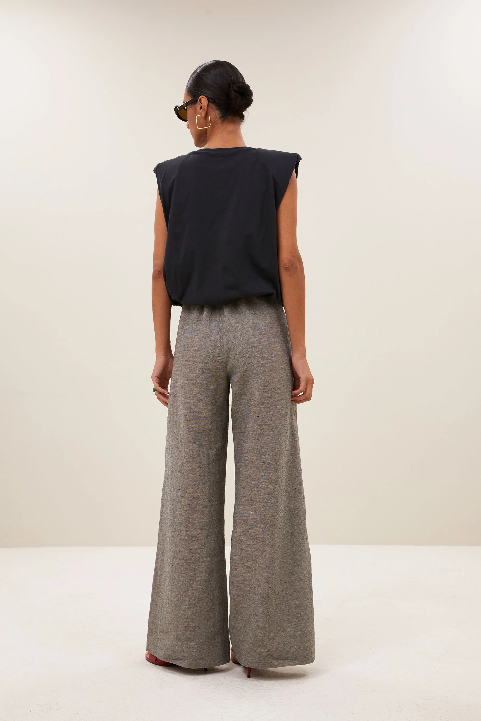 benji melange pants | charcoal melee - Image 4