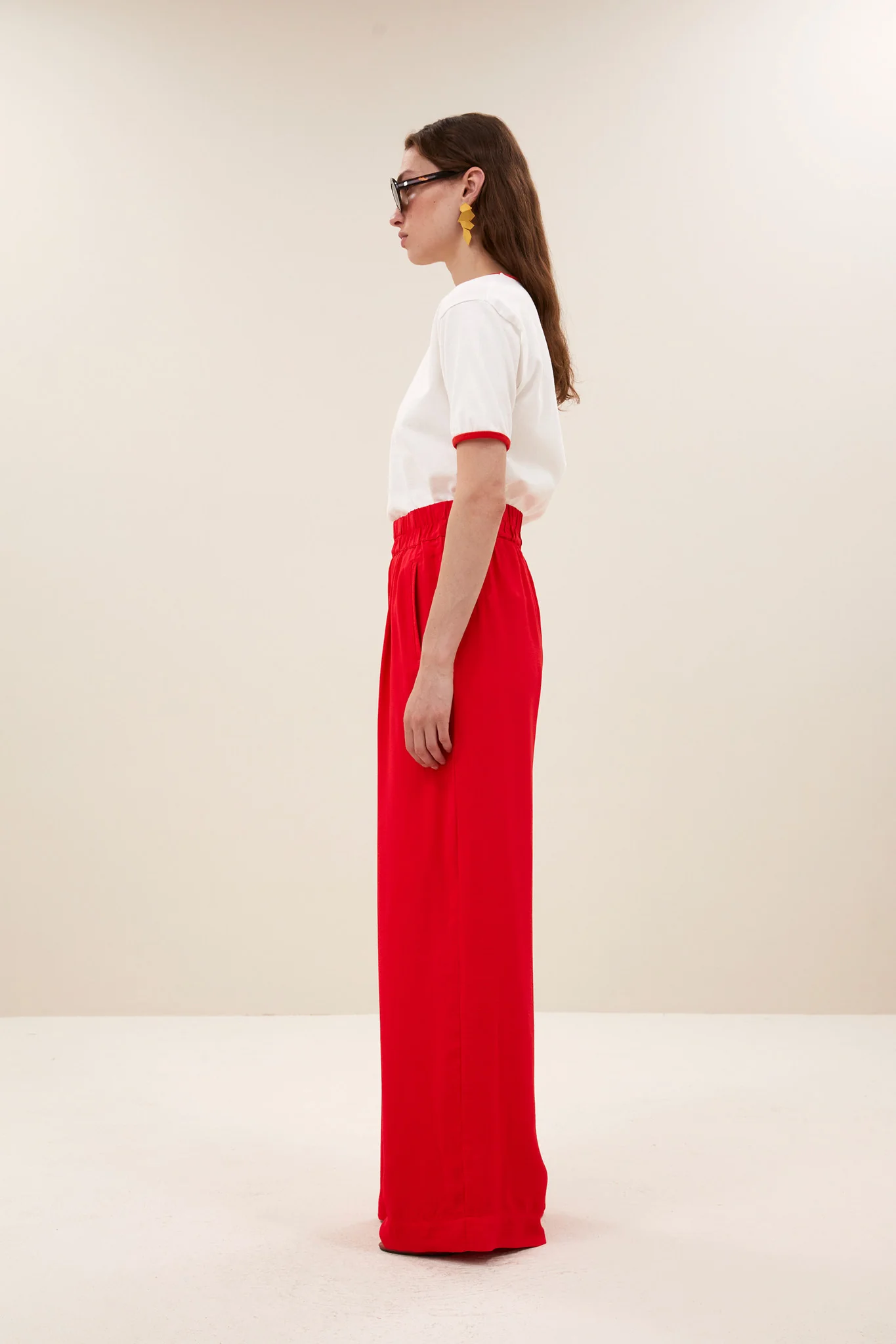 benji satin stripe pants | lollipop - Image 3