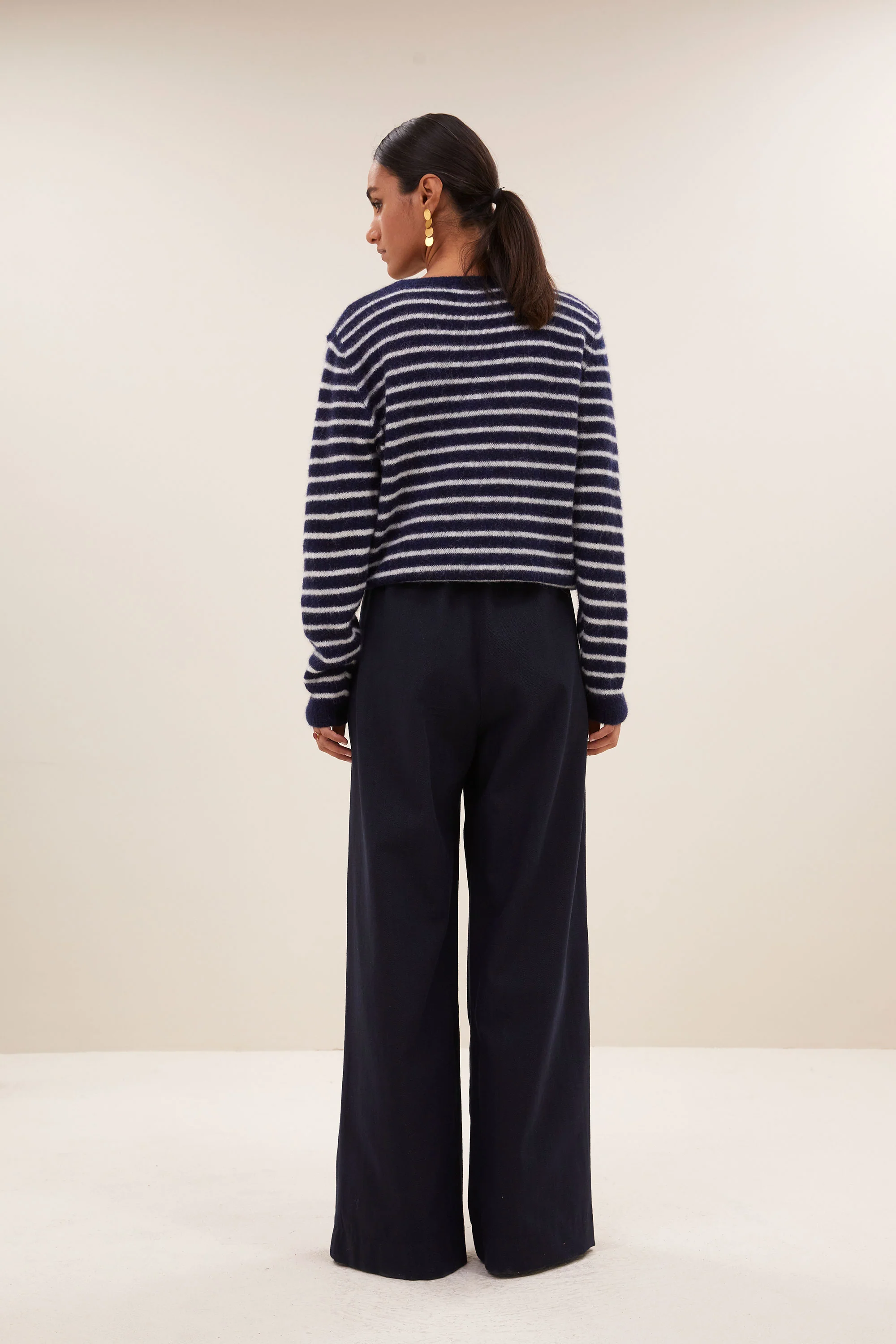 benny stripe pullover | midnight small stripe - Image 5