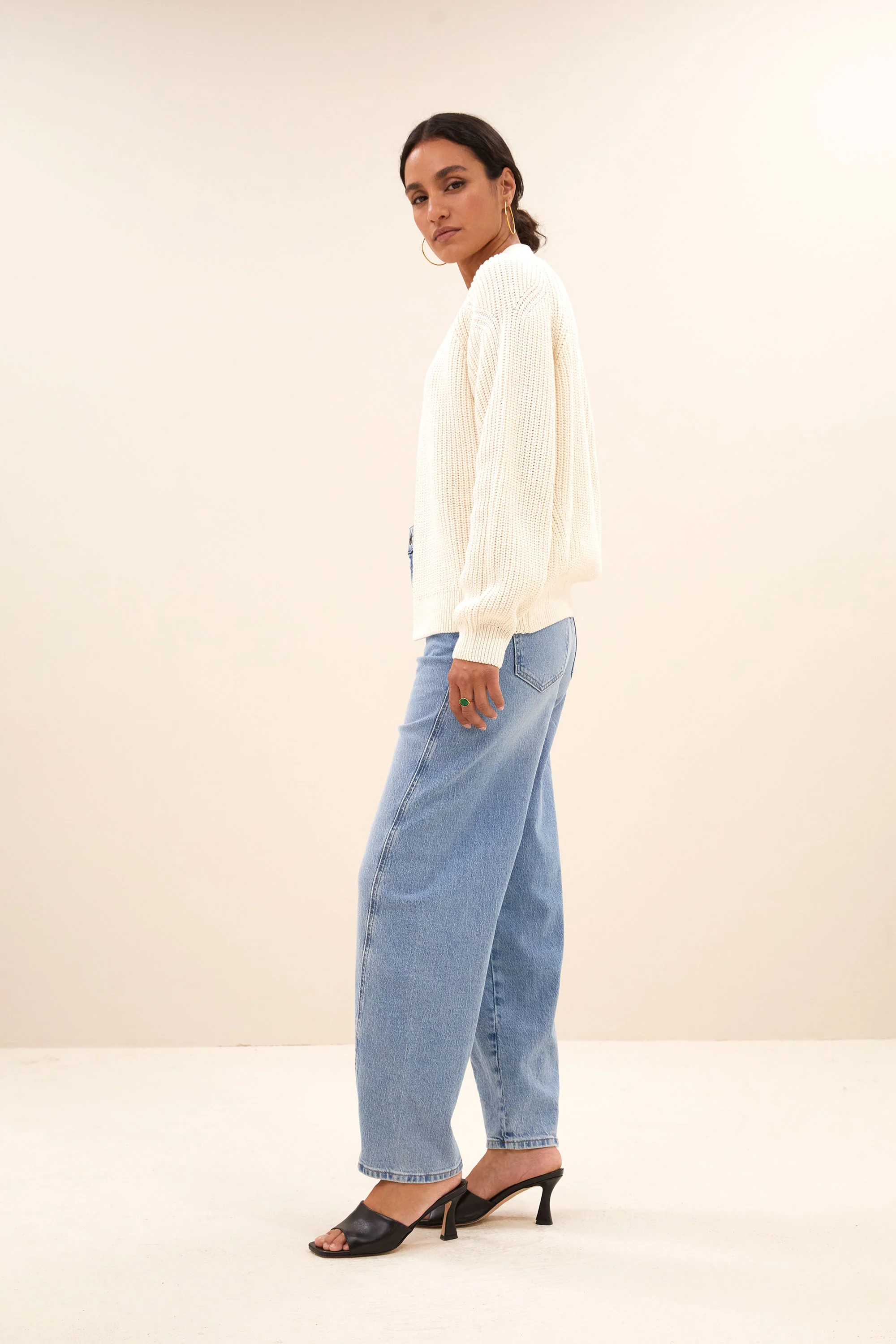 berry cardigan | off white - Image 3
