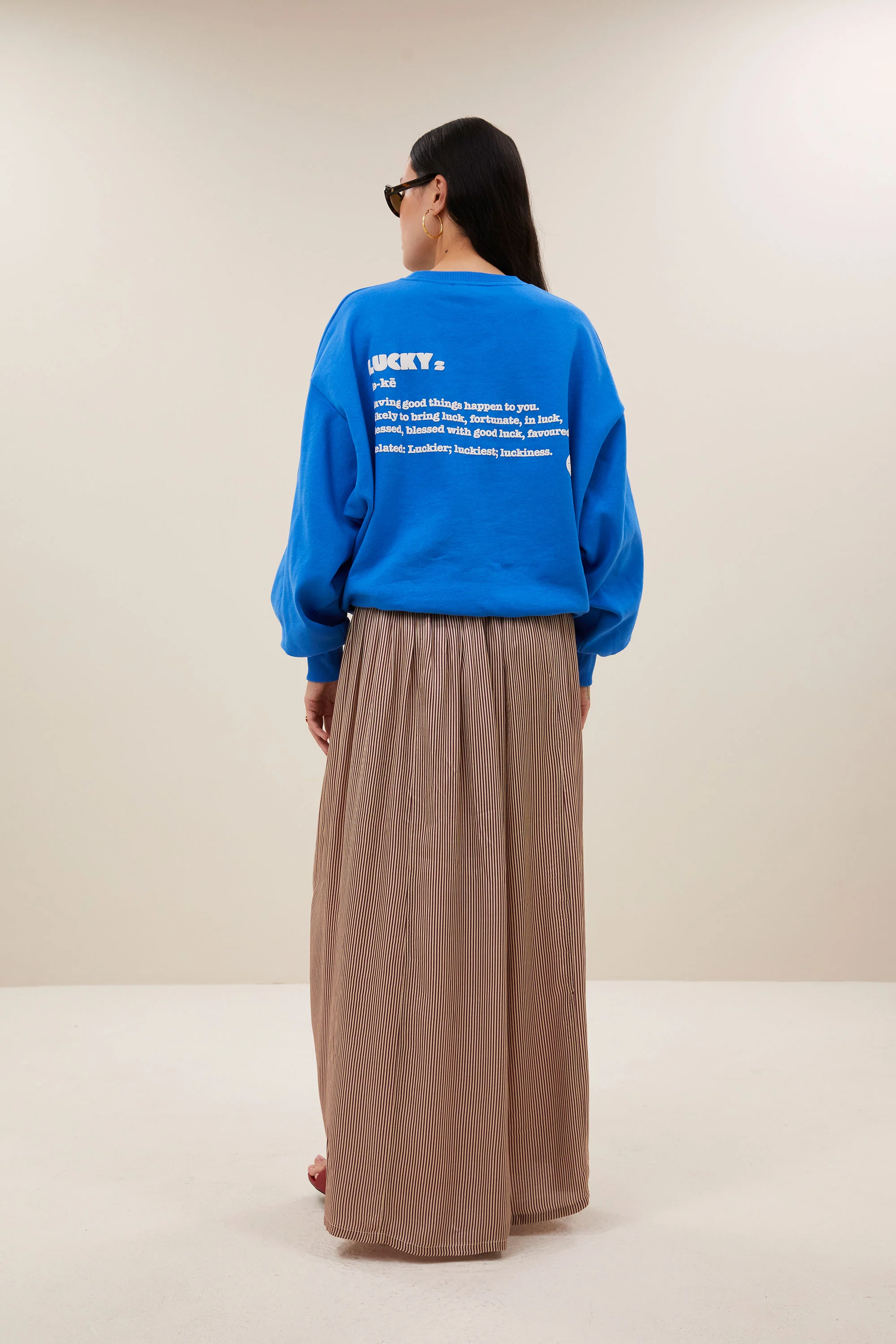 bibi dictionary sweater | french blue - Image 5