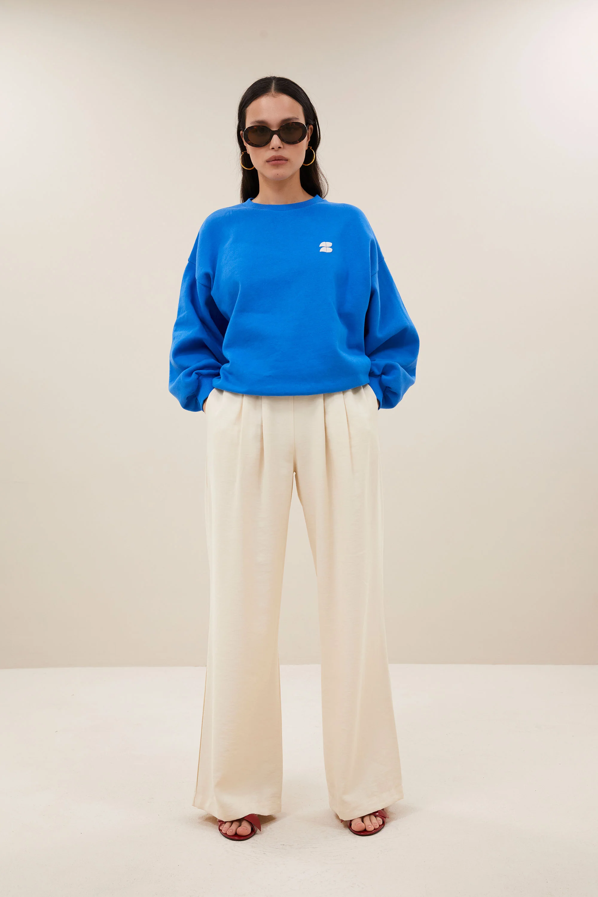 bibi dictionary sweater | french blue - Image 6