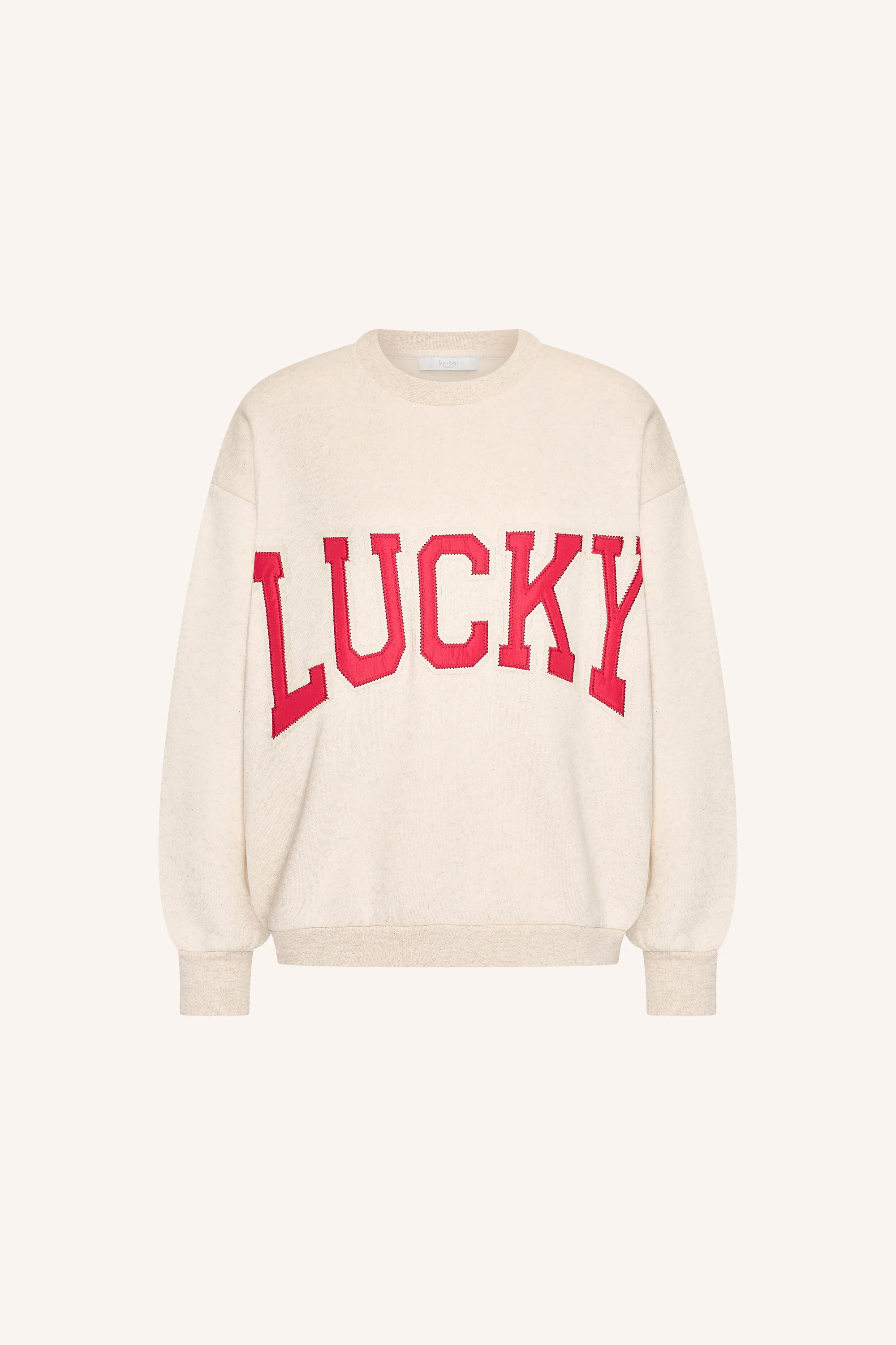 bibi lucky patchwork sweater | oyster melee - Image 8