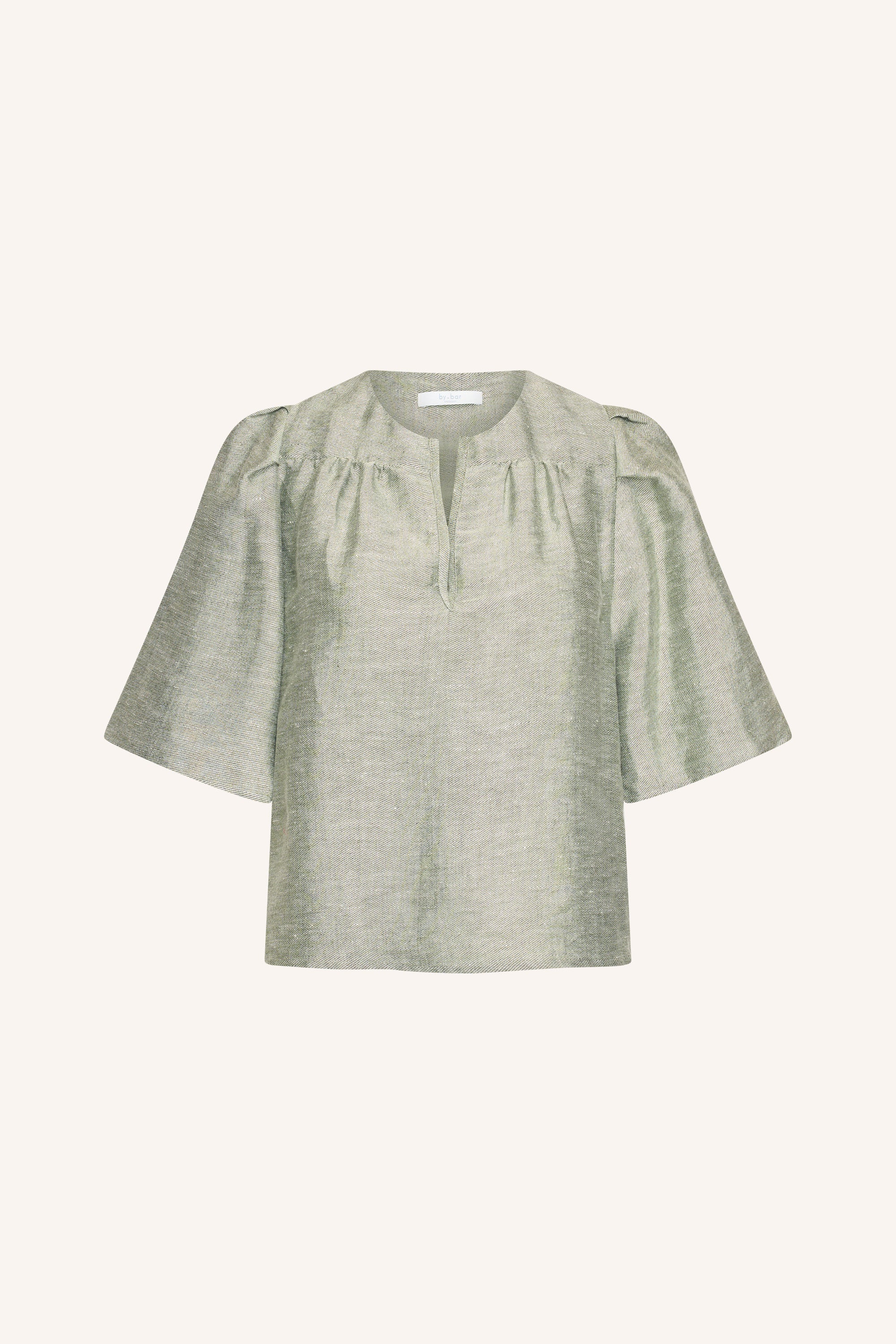 blake gloss blouse | light mint - Image 6