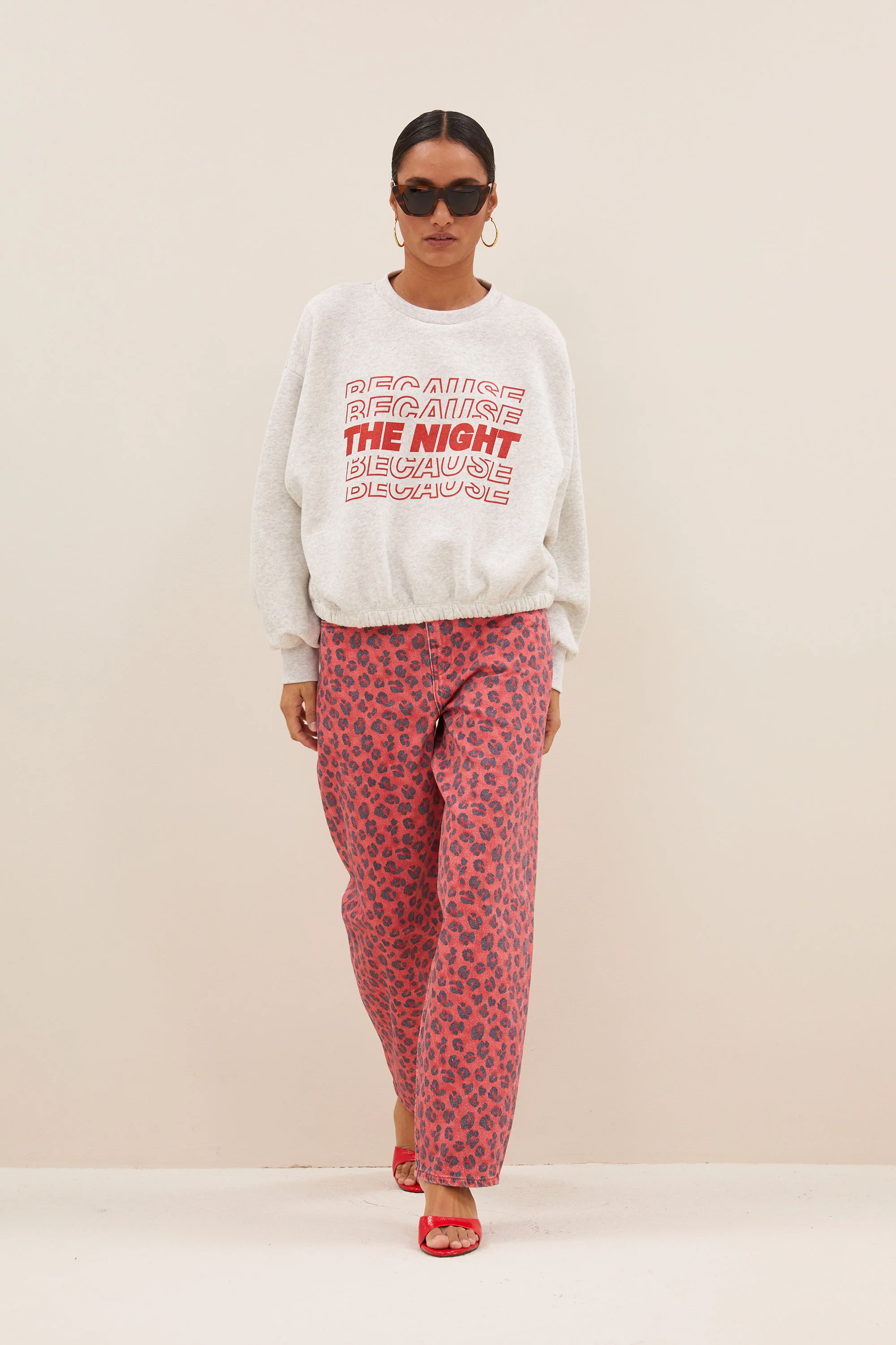 bodil nights sweater | light grey melee - Image 6