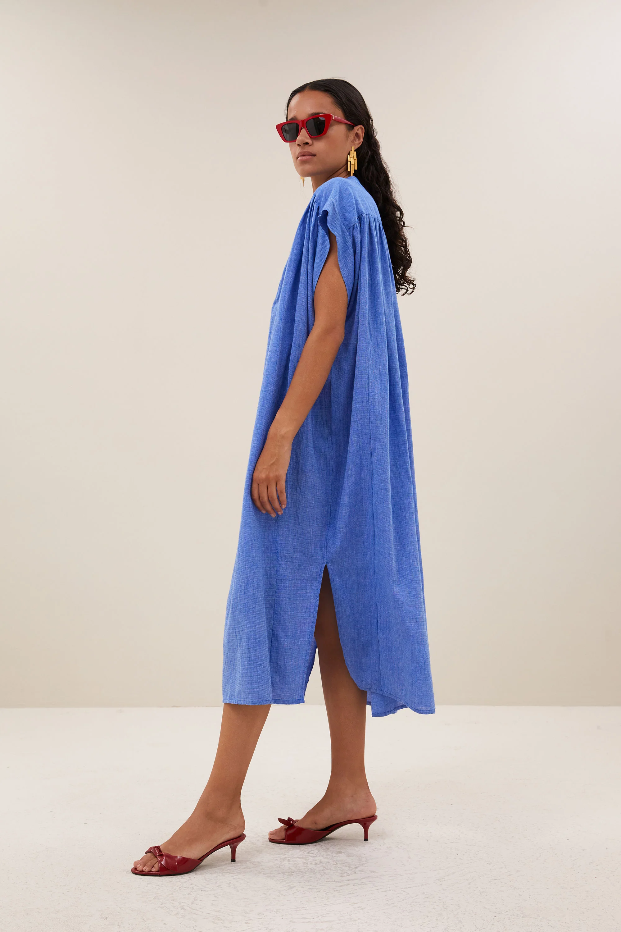 bodin athia dress | sapphire blue - Image 3