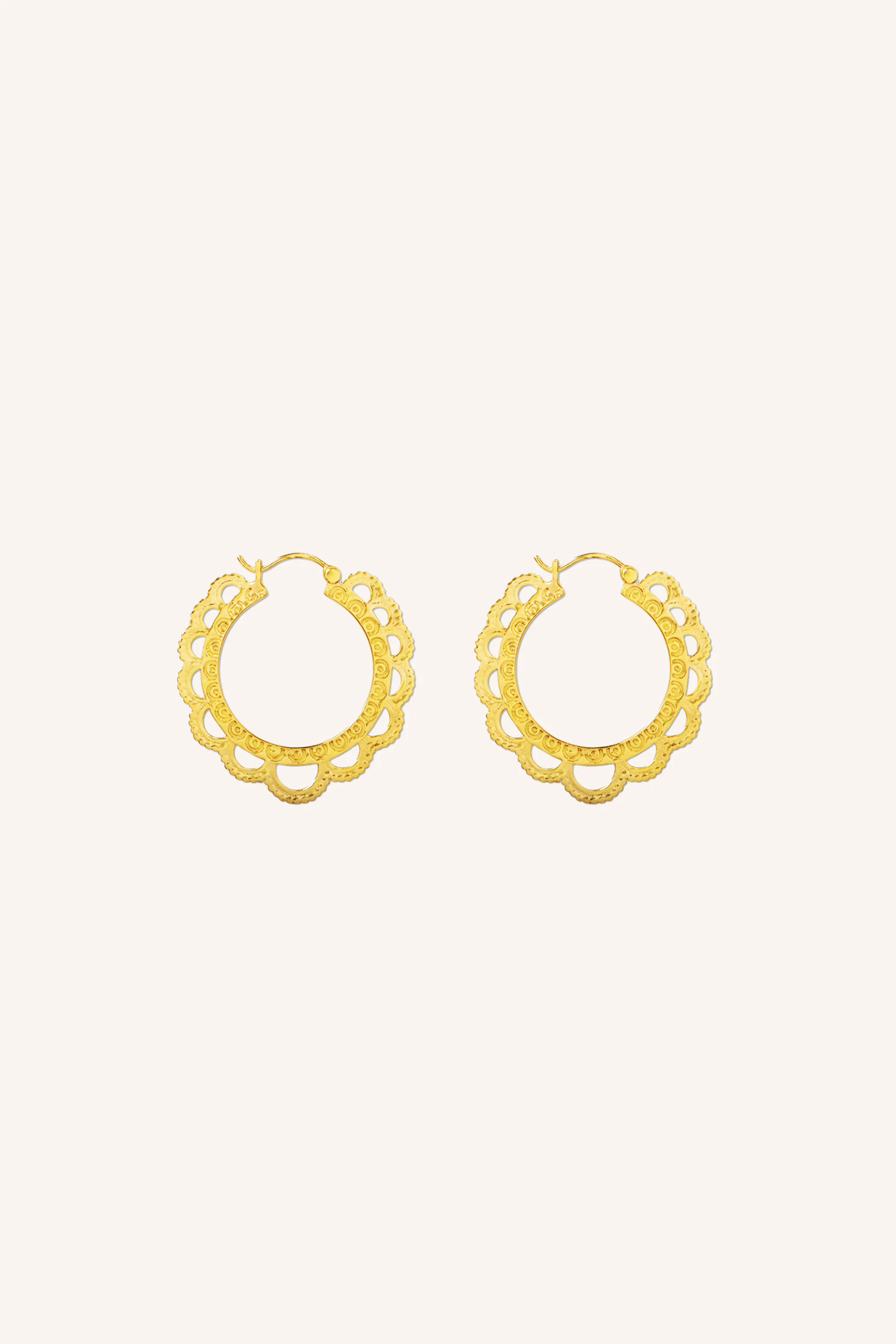 boho earring | gold