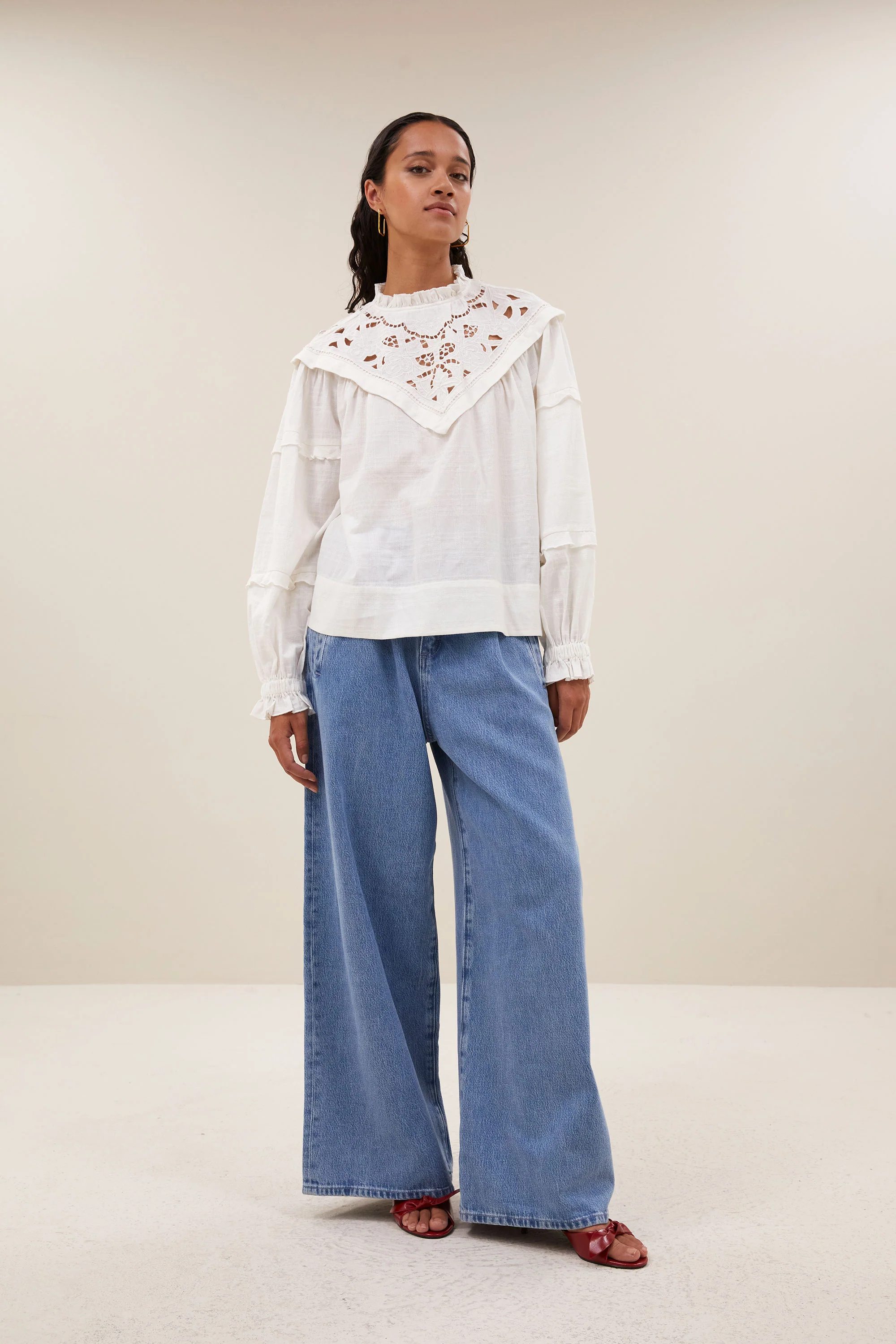 bowie blouse | off white - Image 3
