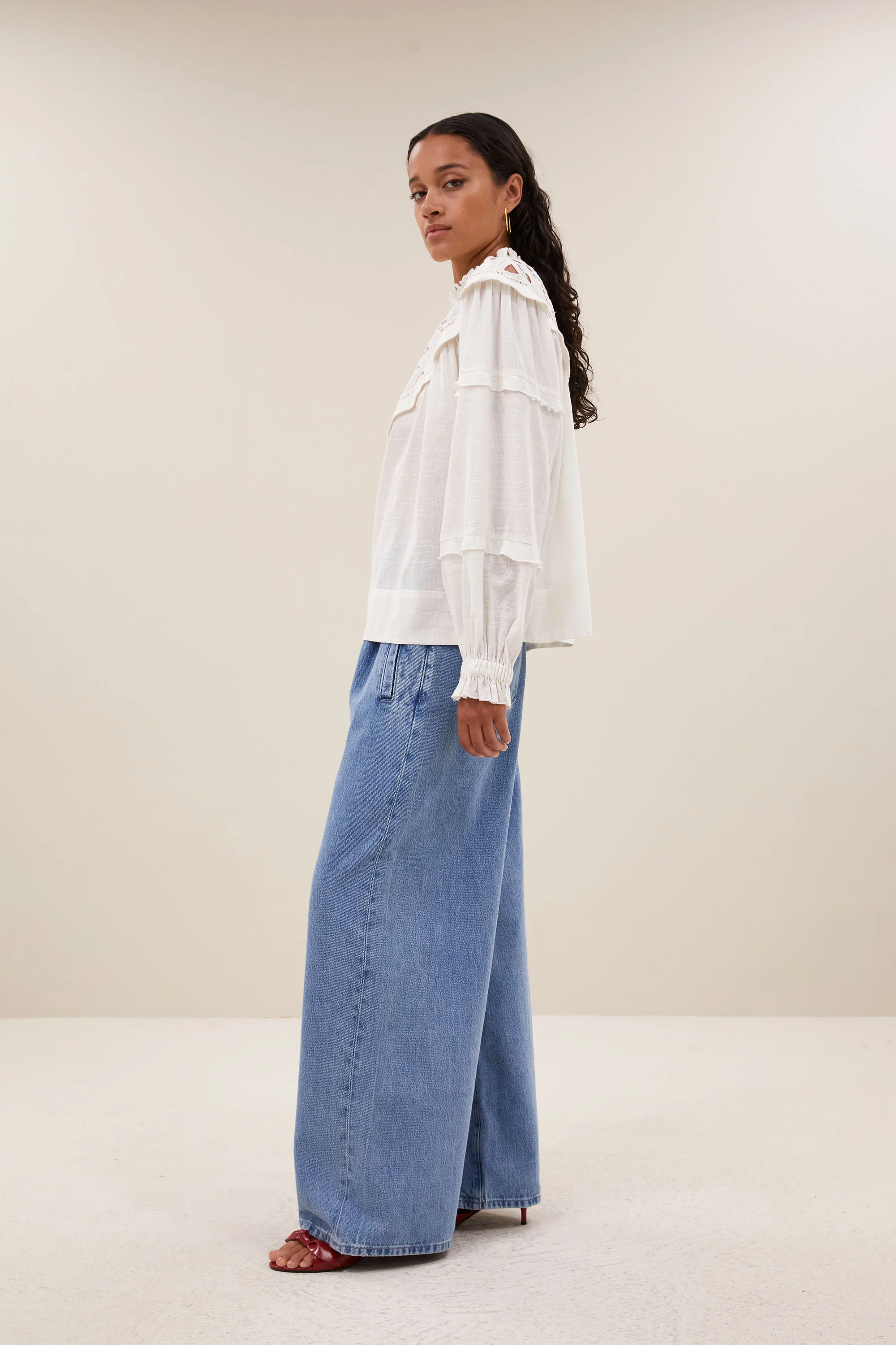 bowie blouse | off white - Image 4
