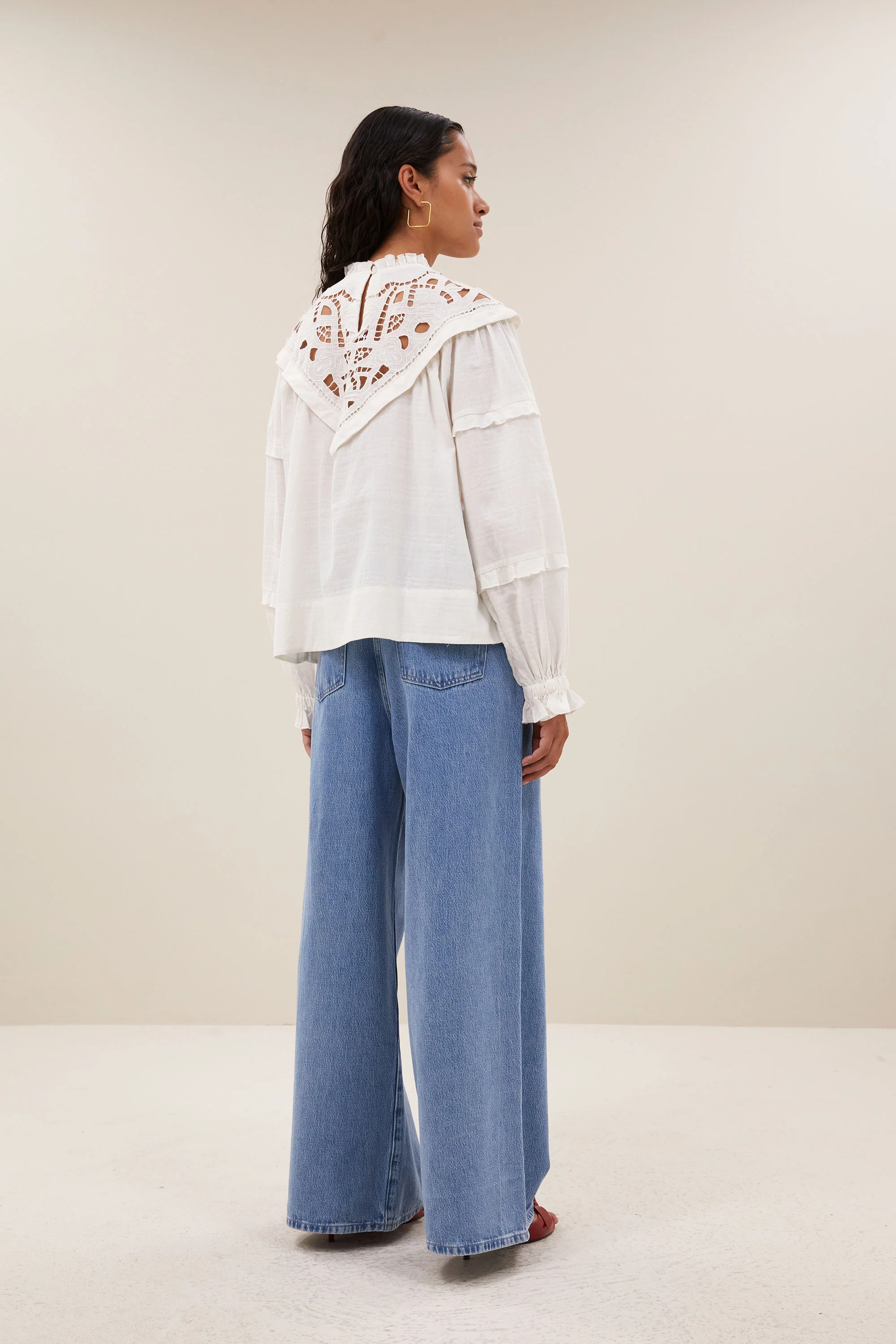 bowie blouse | off white - Image 5