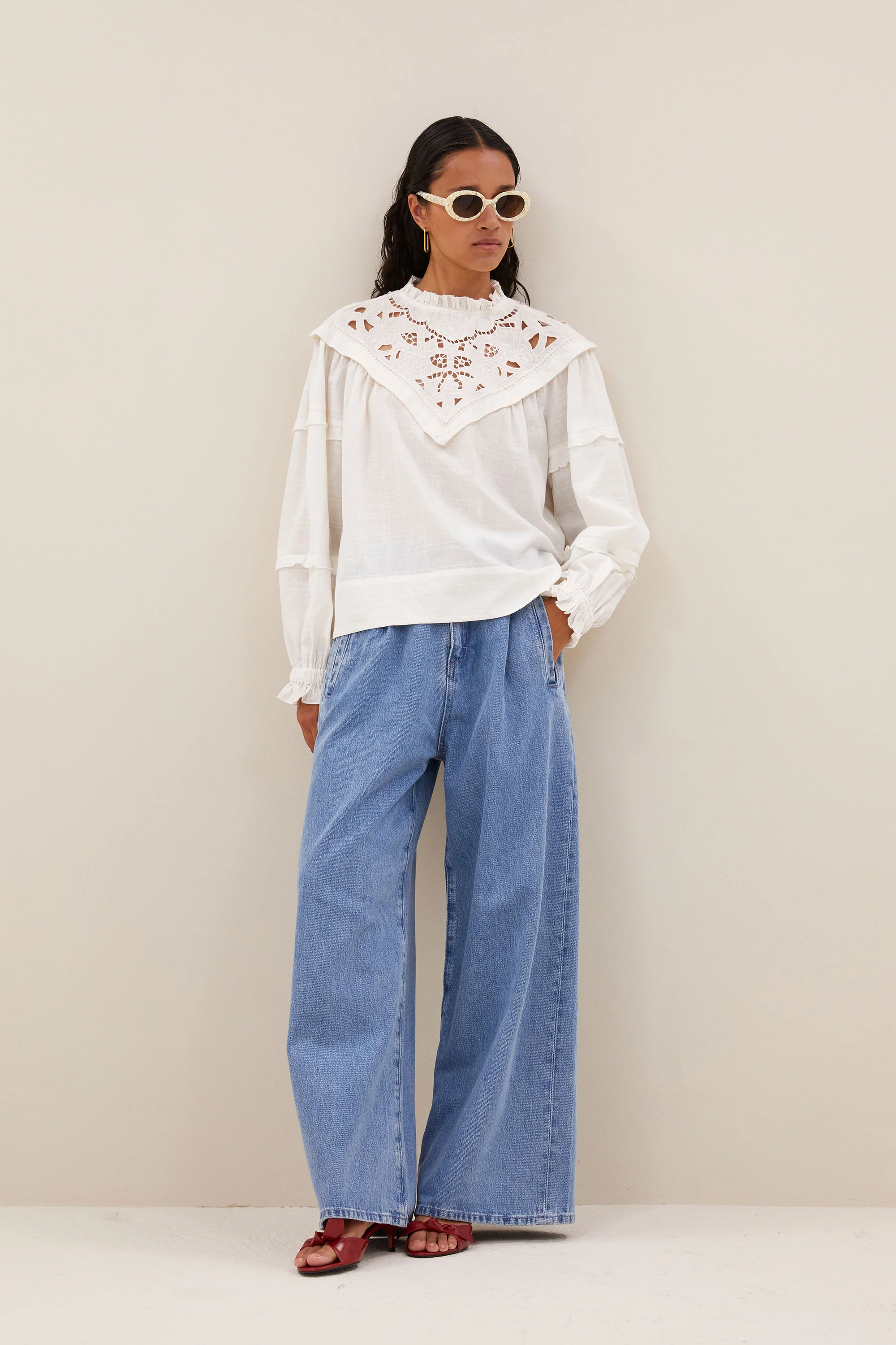 bowie blouse | off white - Image 6