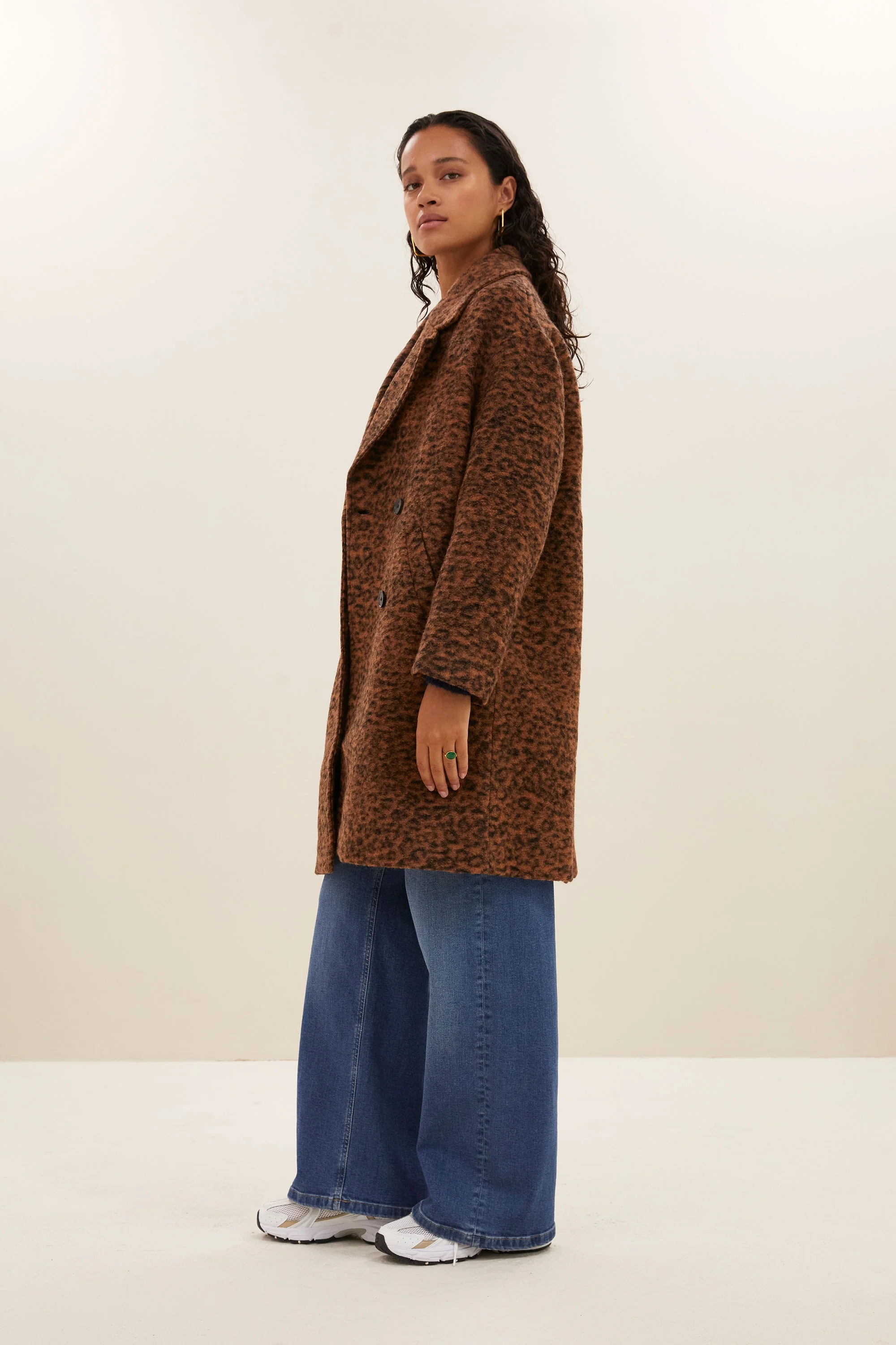 dore leo coat | leopard - Image 3