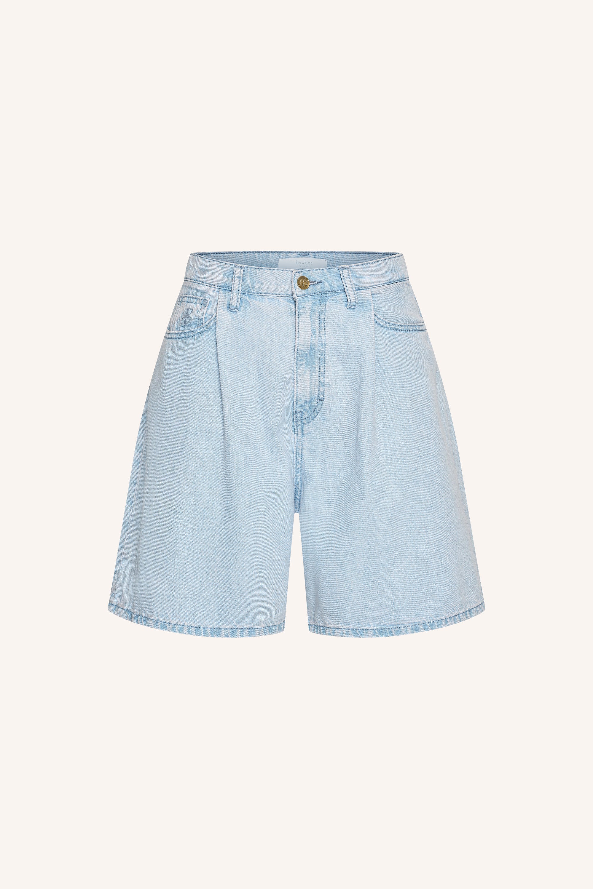 elisa denim shorts | light denim - Image 6