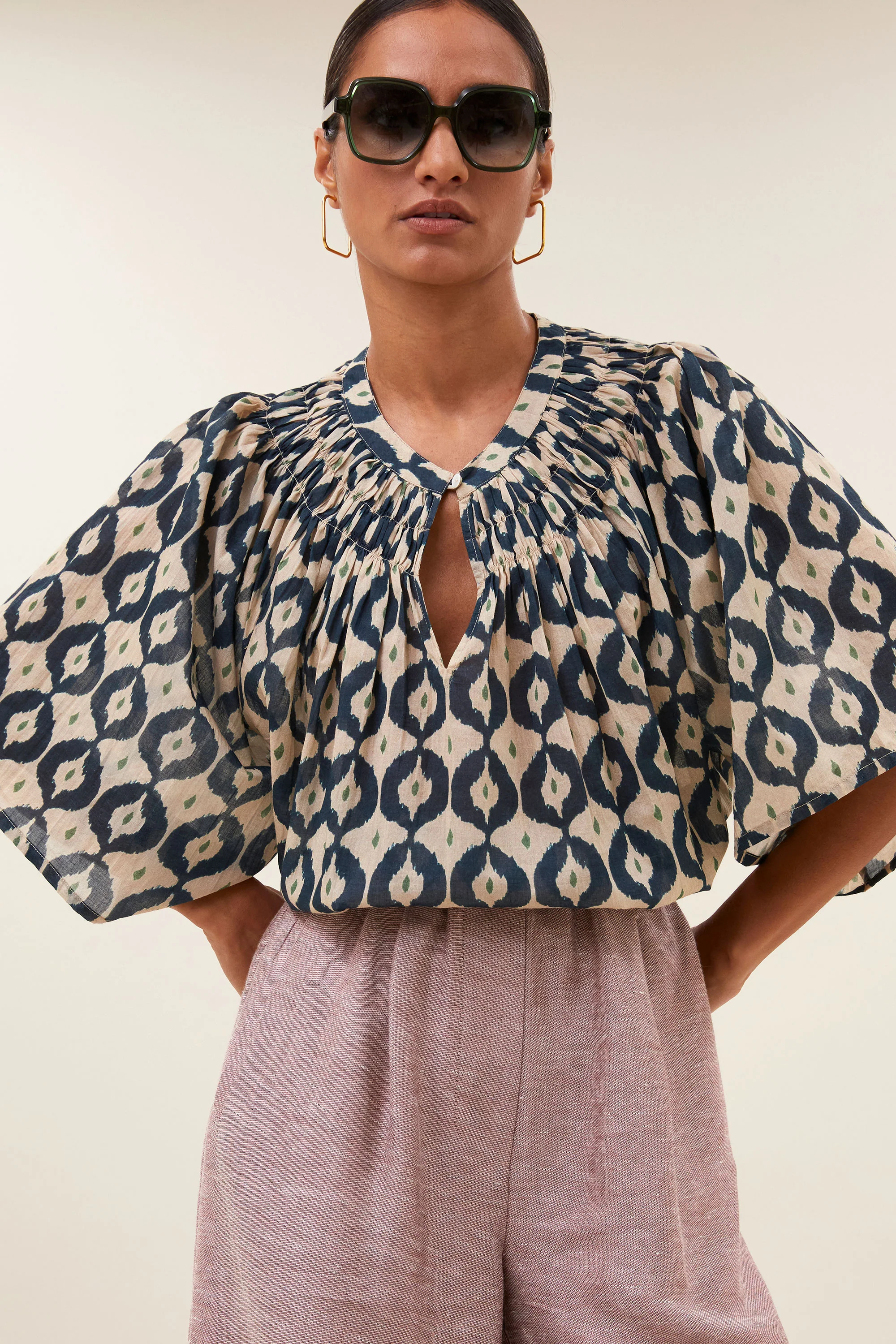 este goa blouse | goa print - Image 3