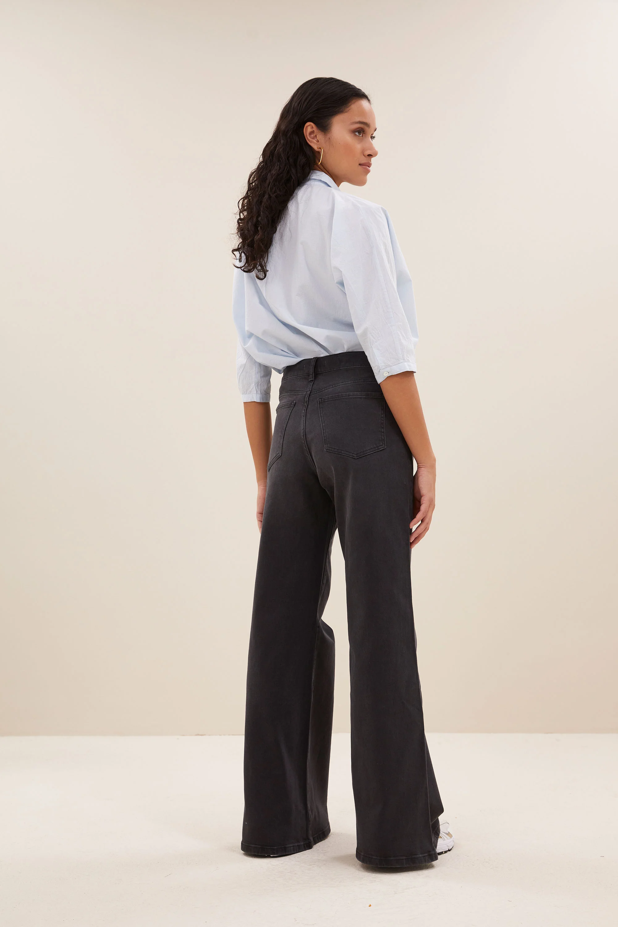 femme jb pants | jet black - Image 3