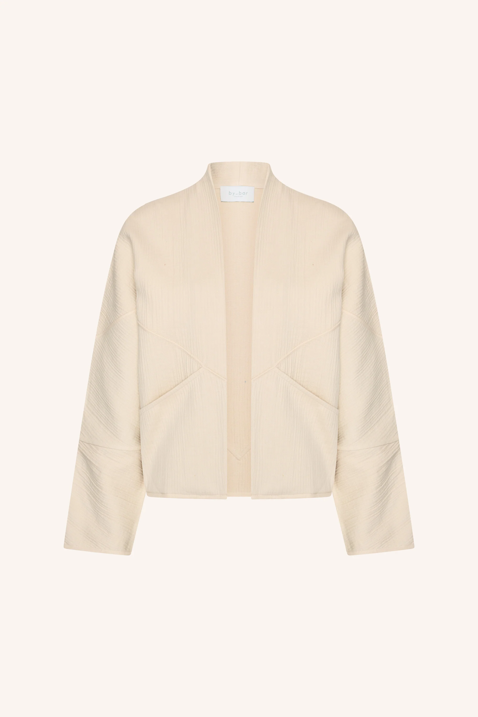 flora cotton jacket | light chalk - Image 8