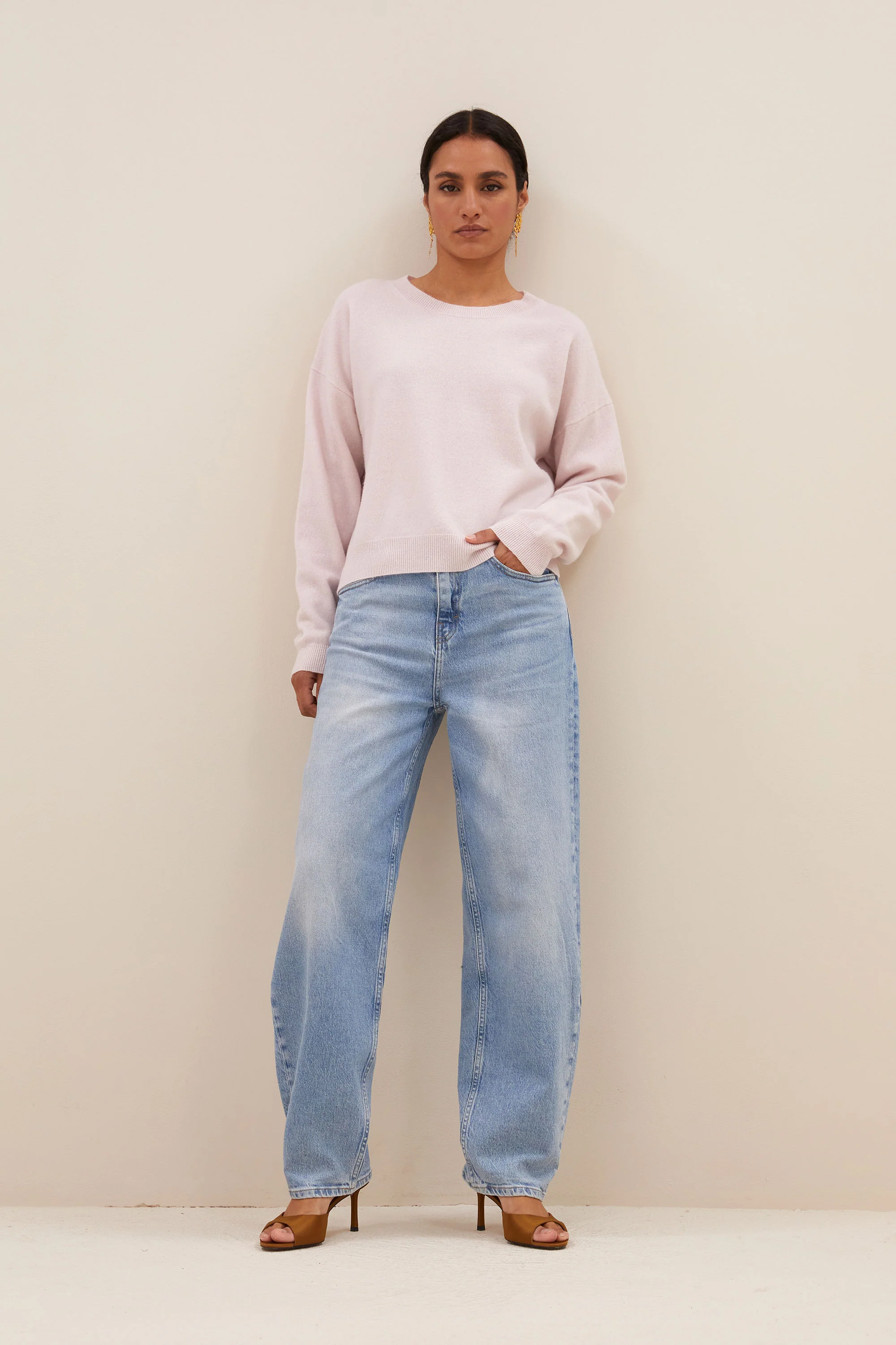 holly ls pullover | oyster - Image 4