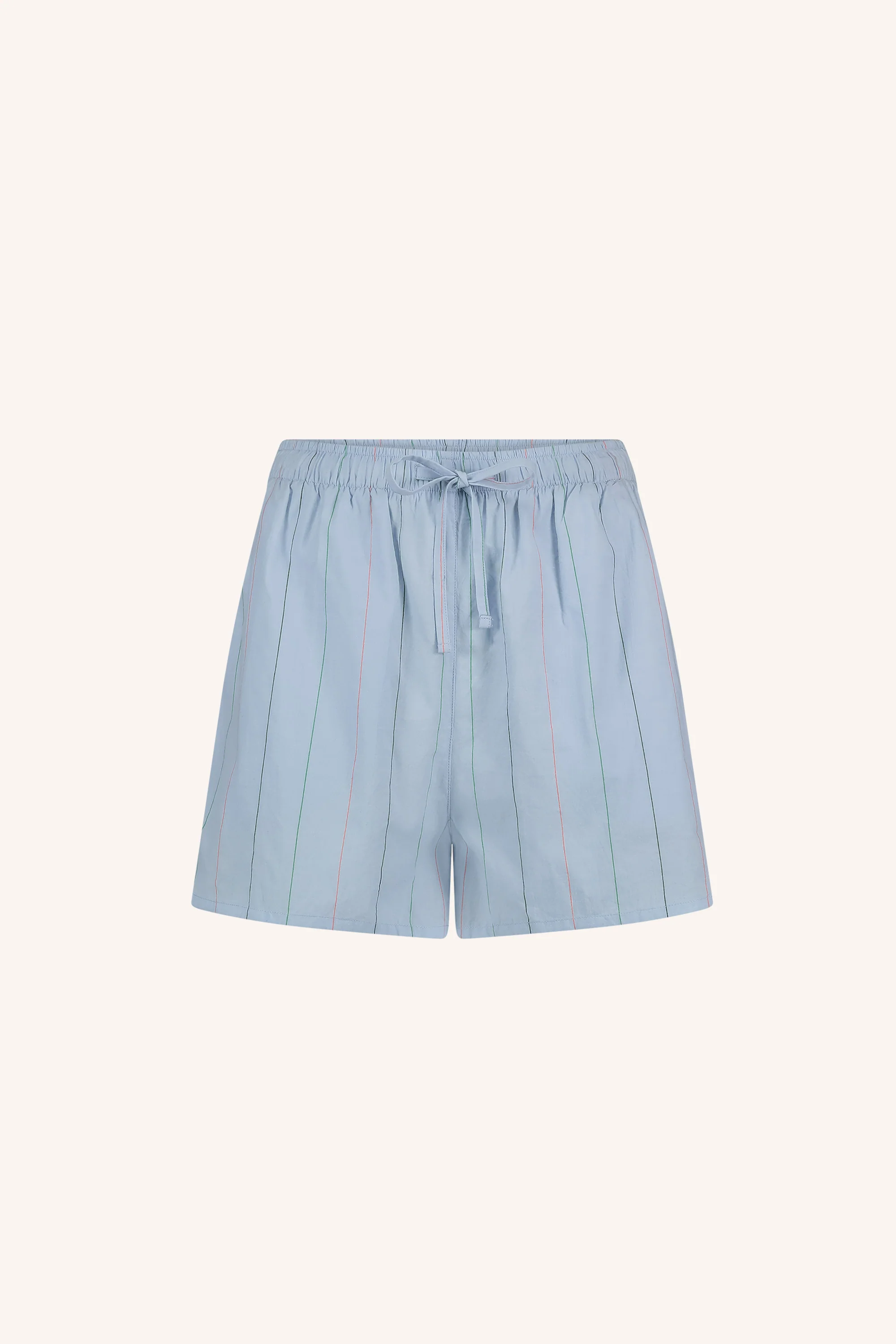 isa stripe chambray shorts | light blue stripe - Image 6