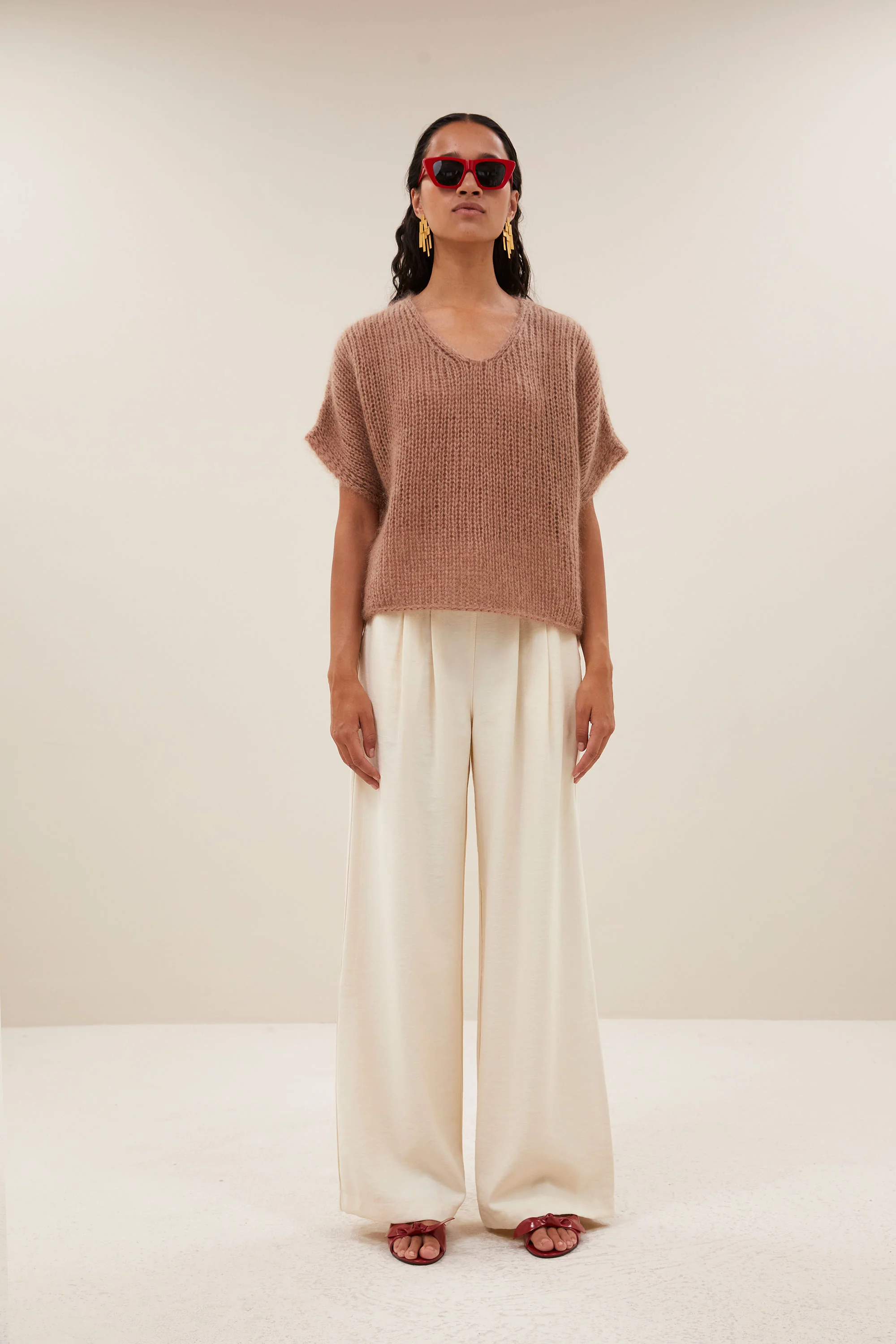ivy pullover | cappuccino - Image 2