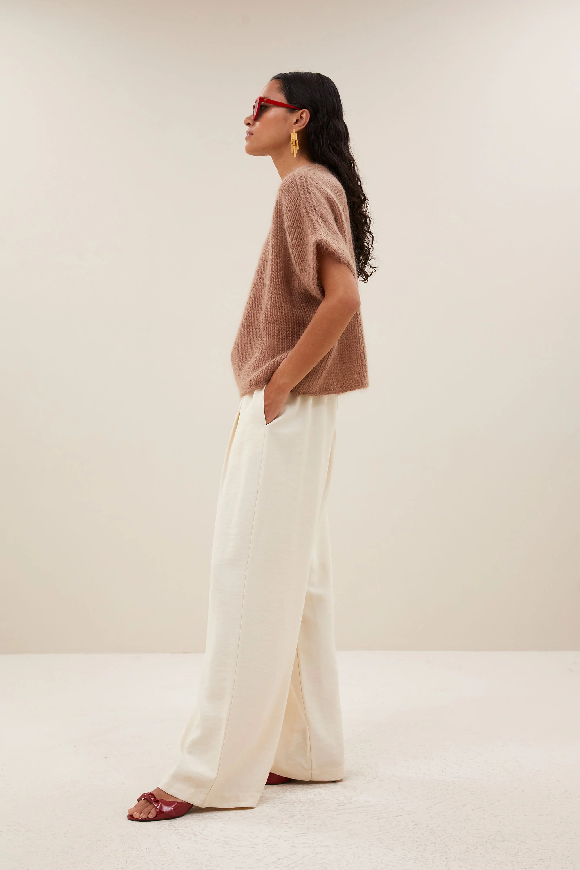 ivy pullover | cappuccino - Image 3