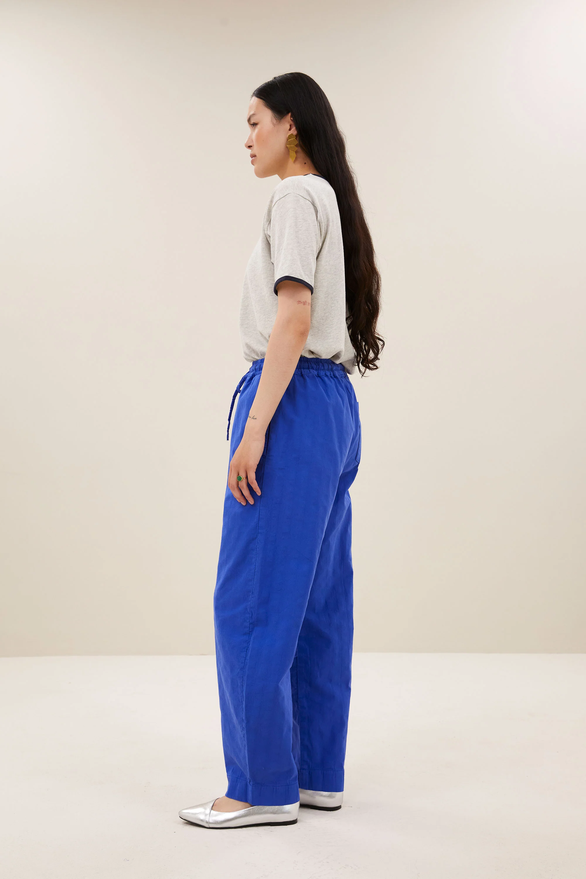jack balloon pants | azul blue - Image 3
