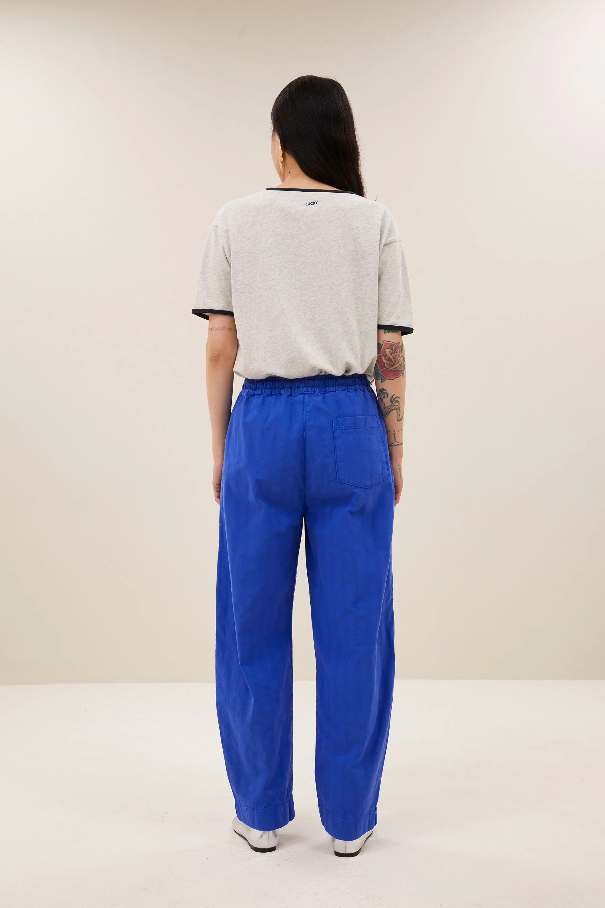 jack balloon pants | azul blue - Image 4