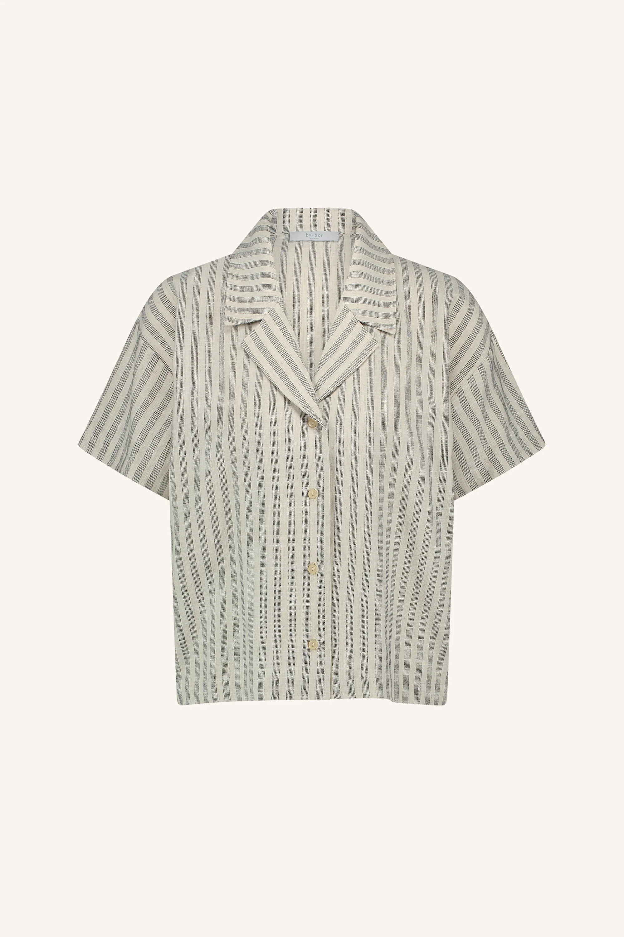 jake marine blouse | marine stripe - Image 4
