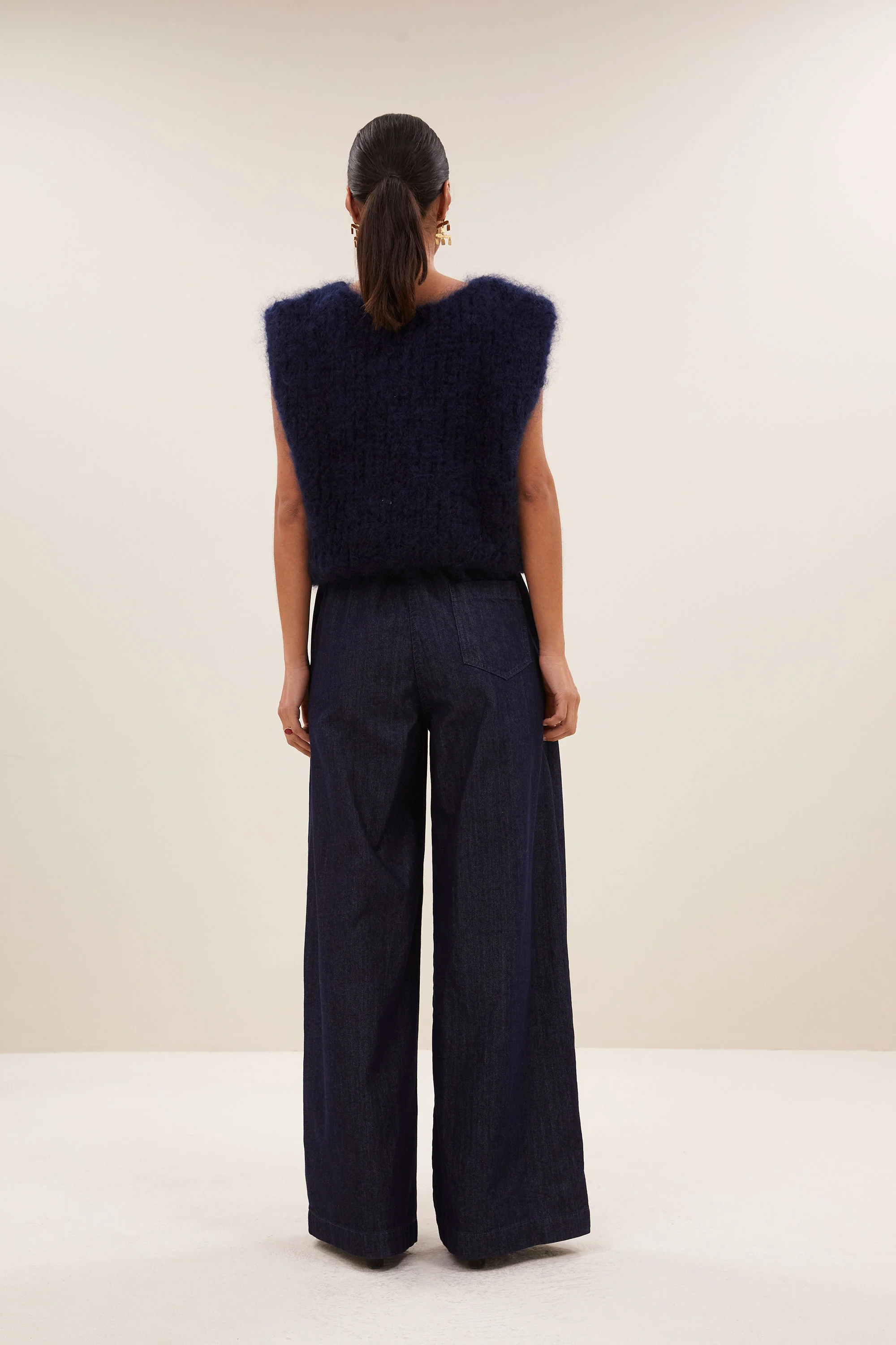 jaxx stockholm blue pants | dark denim - Image 3