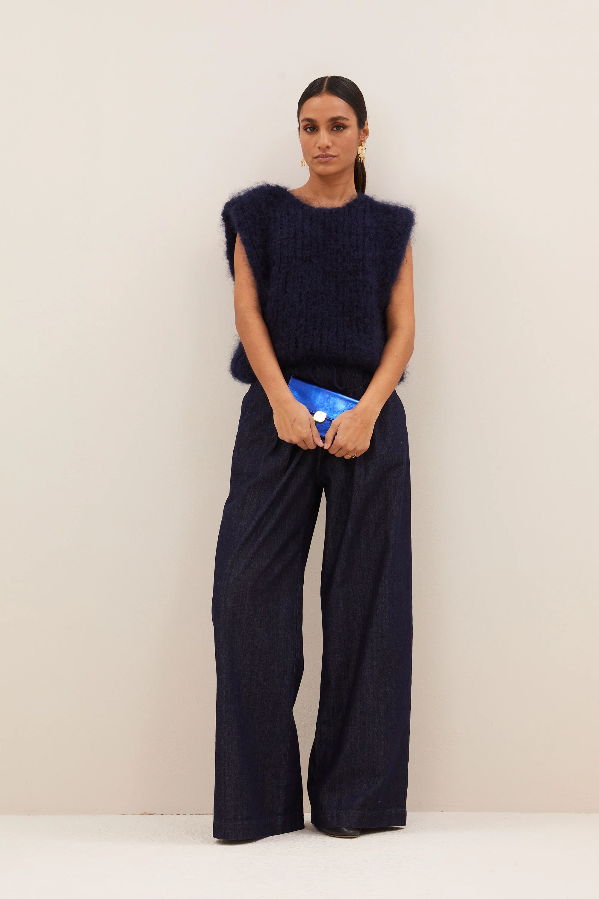 jaxx stockholm blue pants | dark denim - Image 4