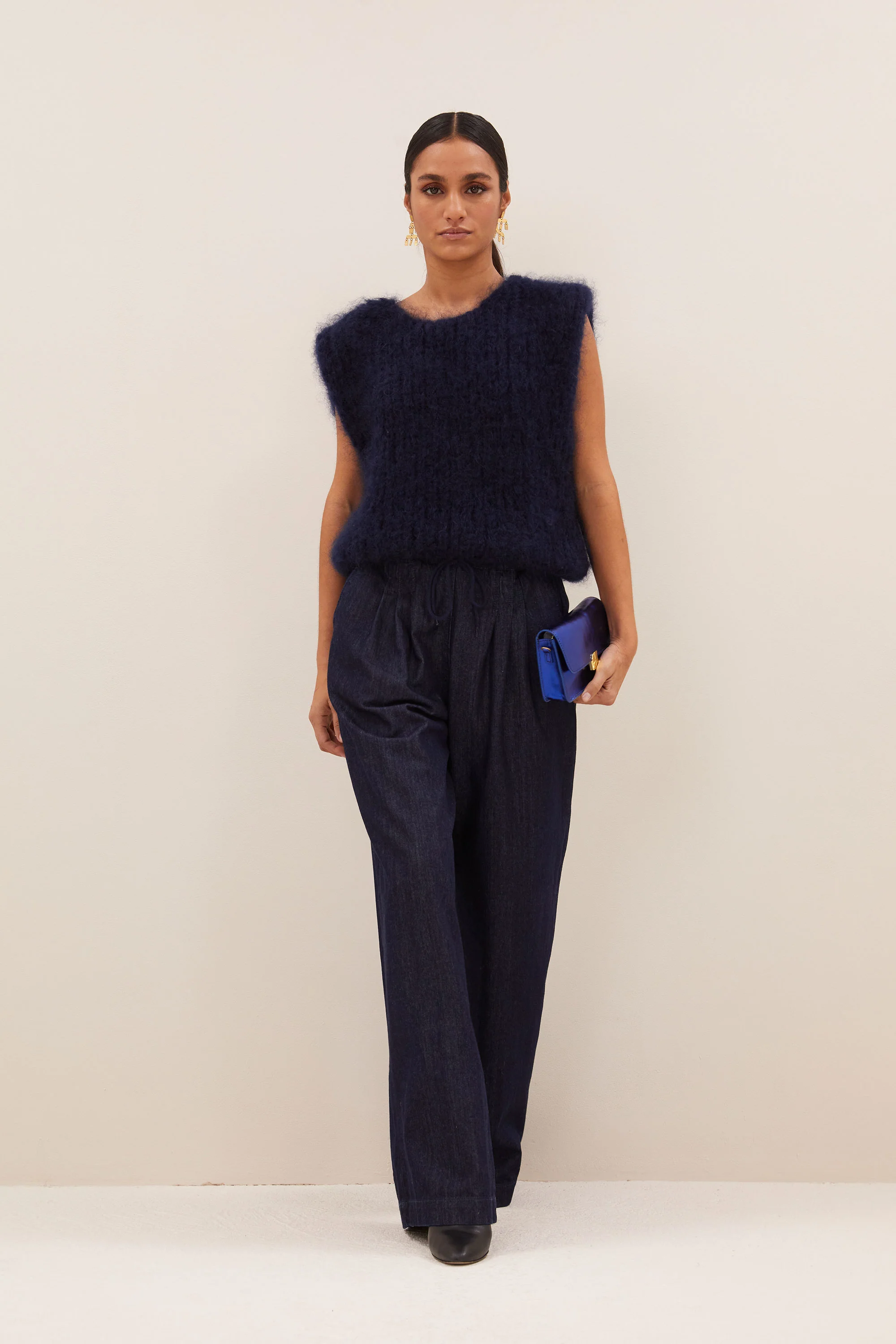 jaxx stockholm blue pants | dark denim - Image 5