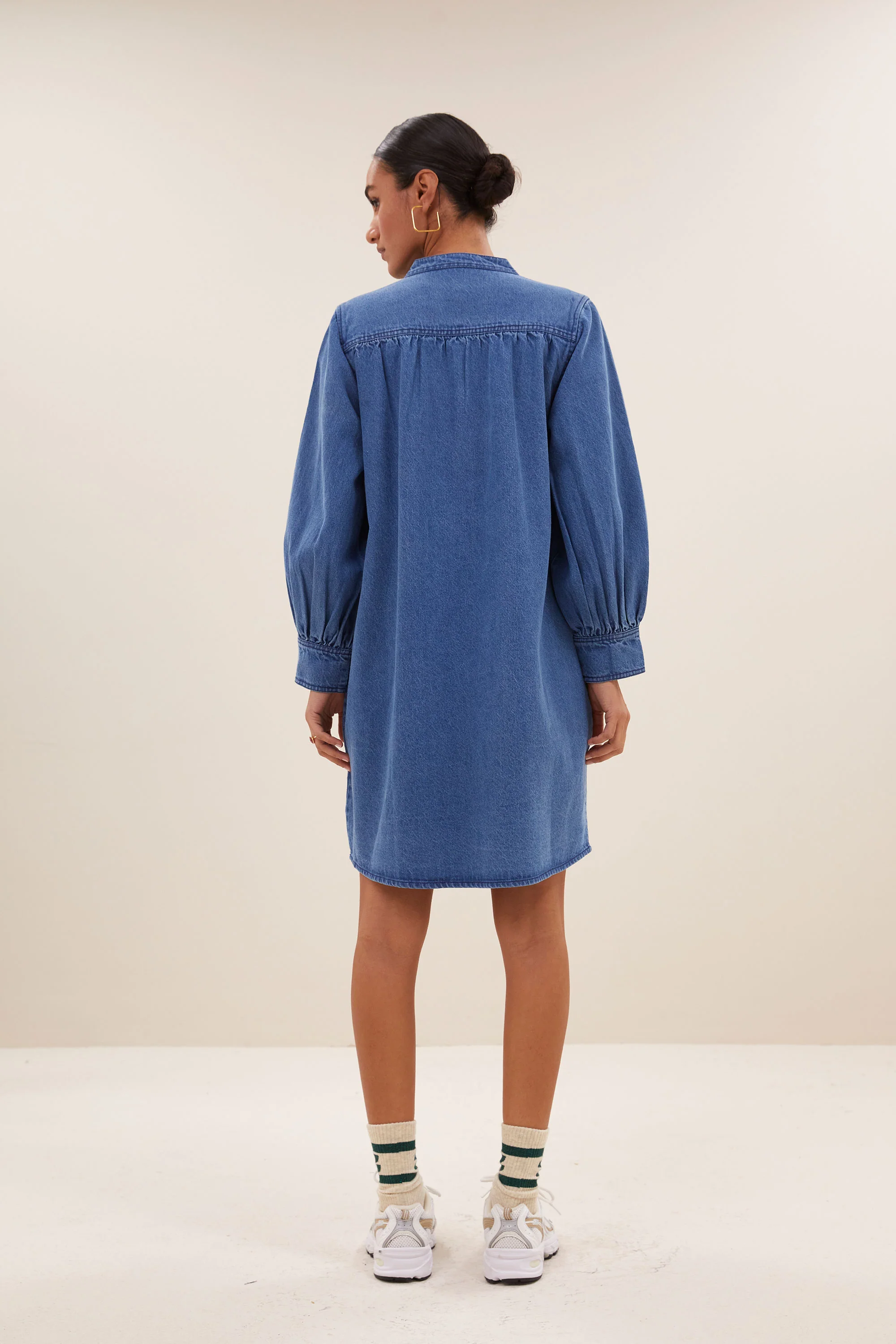 jina denim dress | medium denim - Image 4