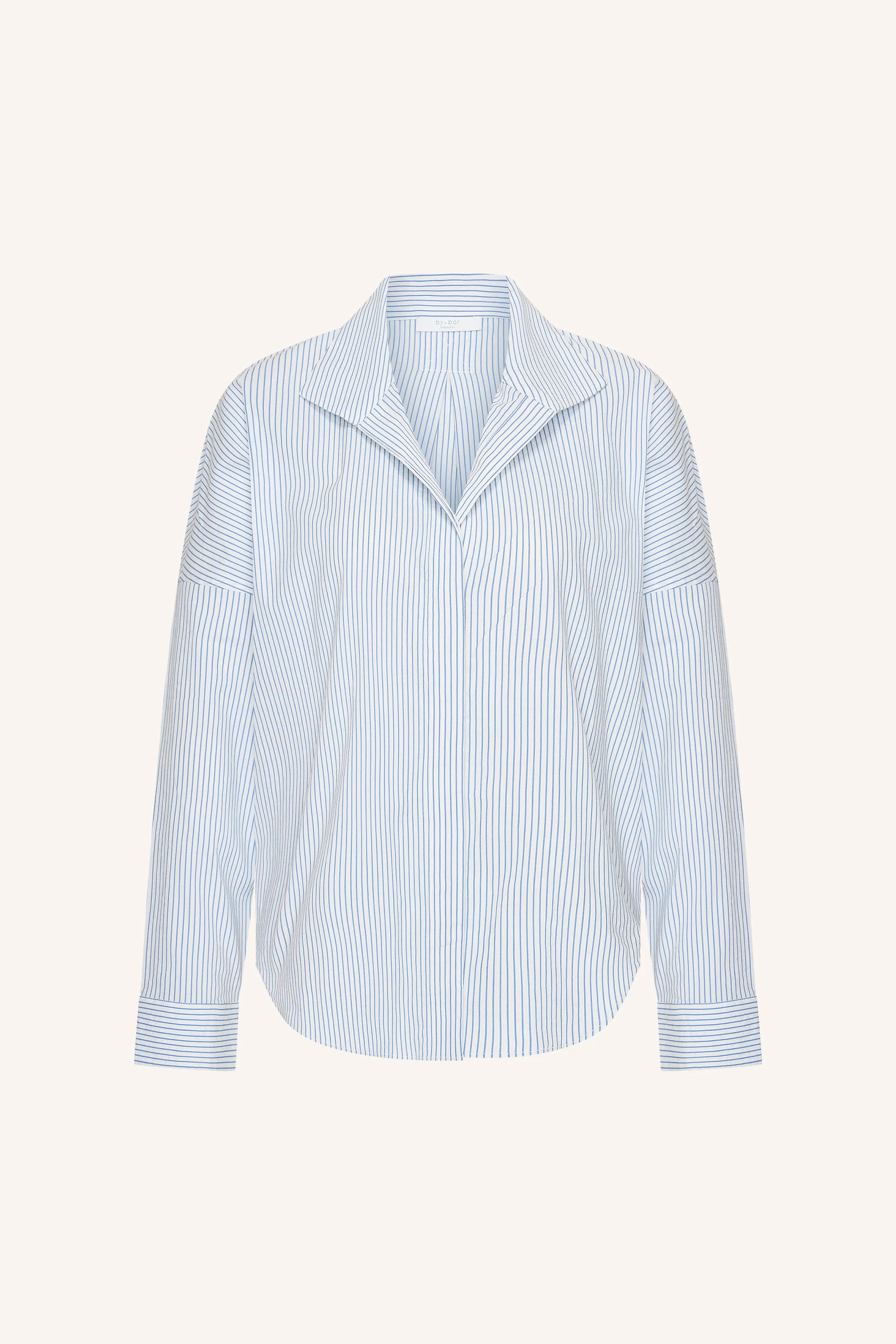 jule stripe blouse | blue seer stripe - Image 7