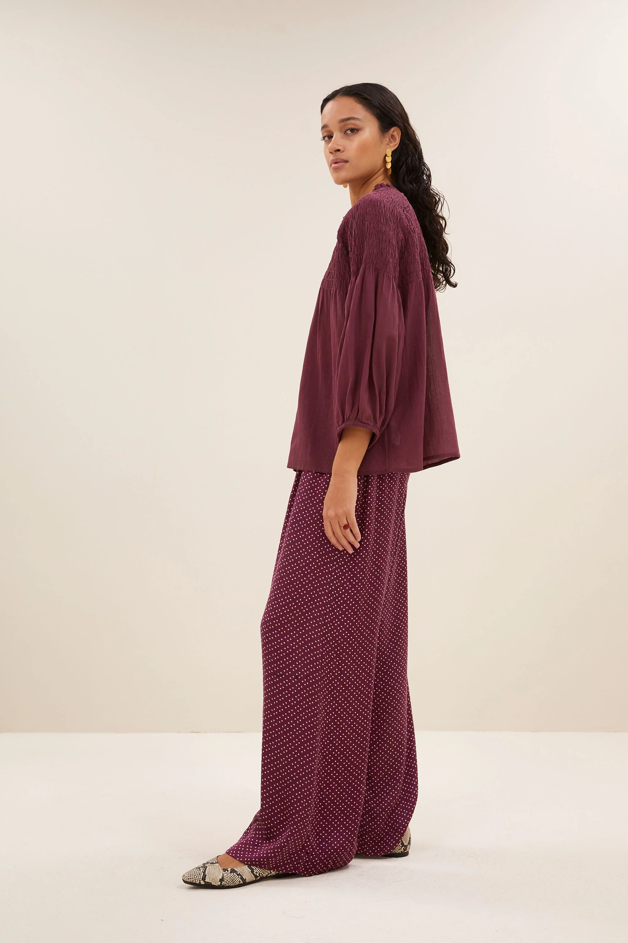 lilly blouse | pecan - Image 3