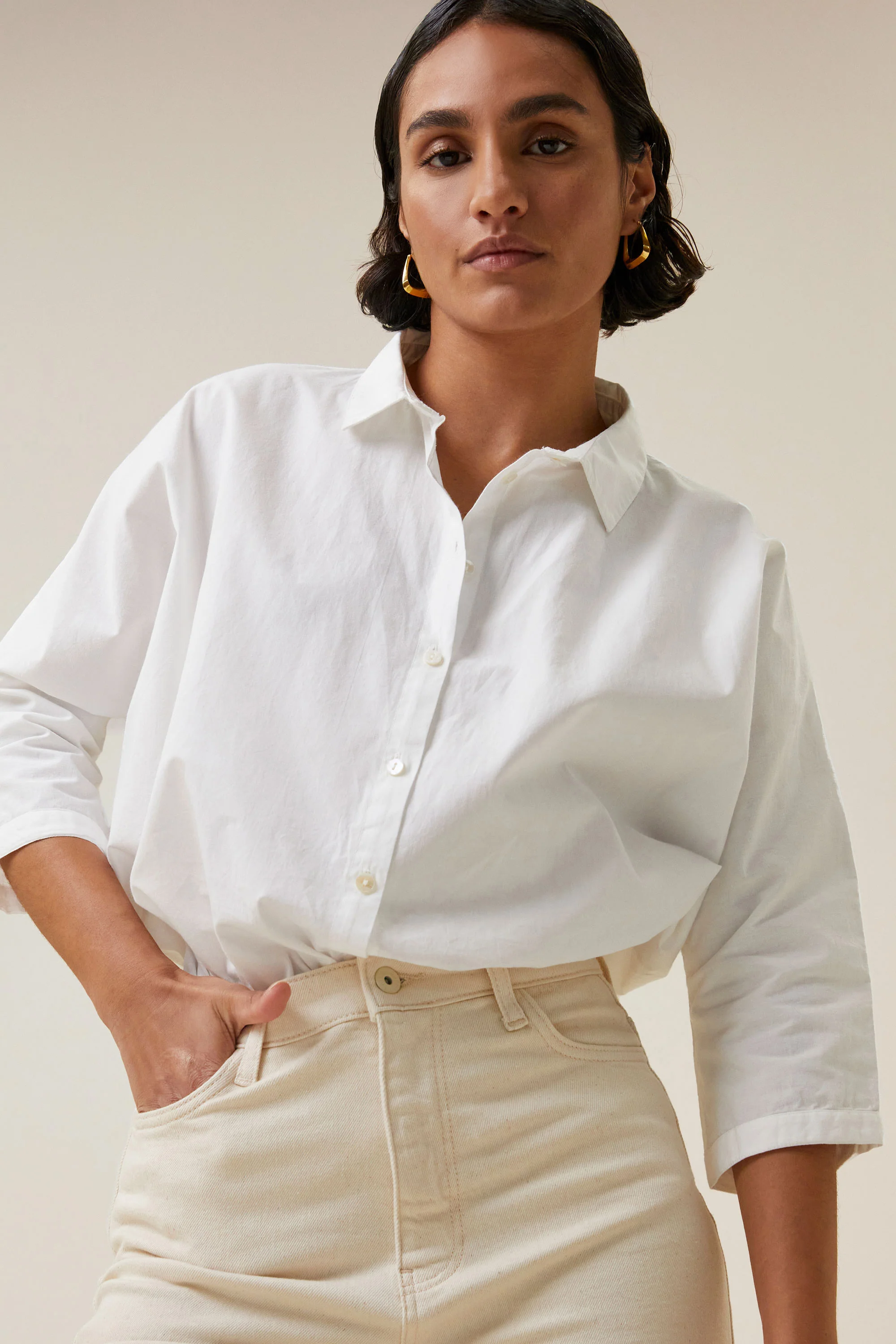 lina rw pants | raw white - Image 4