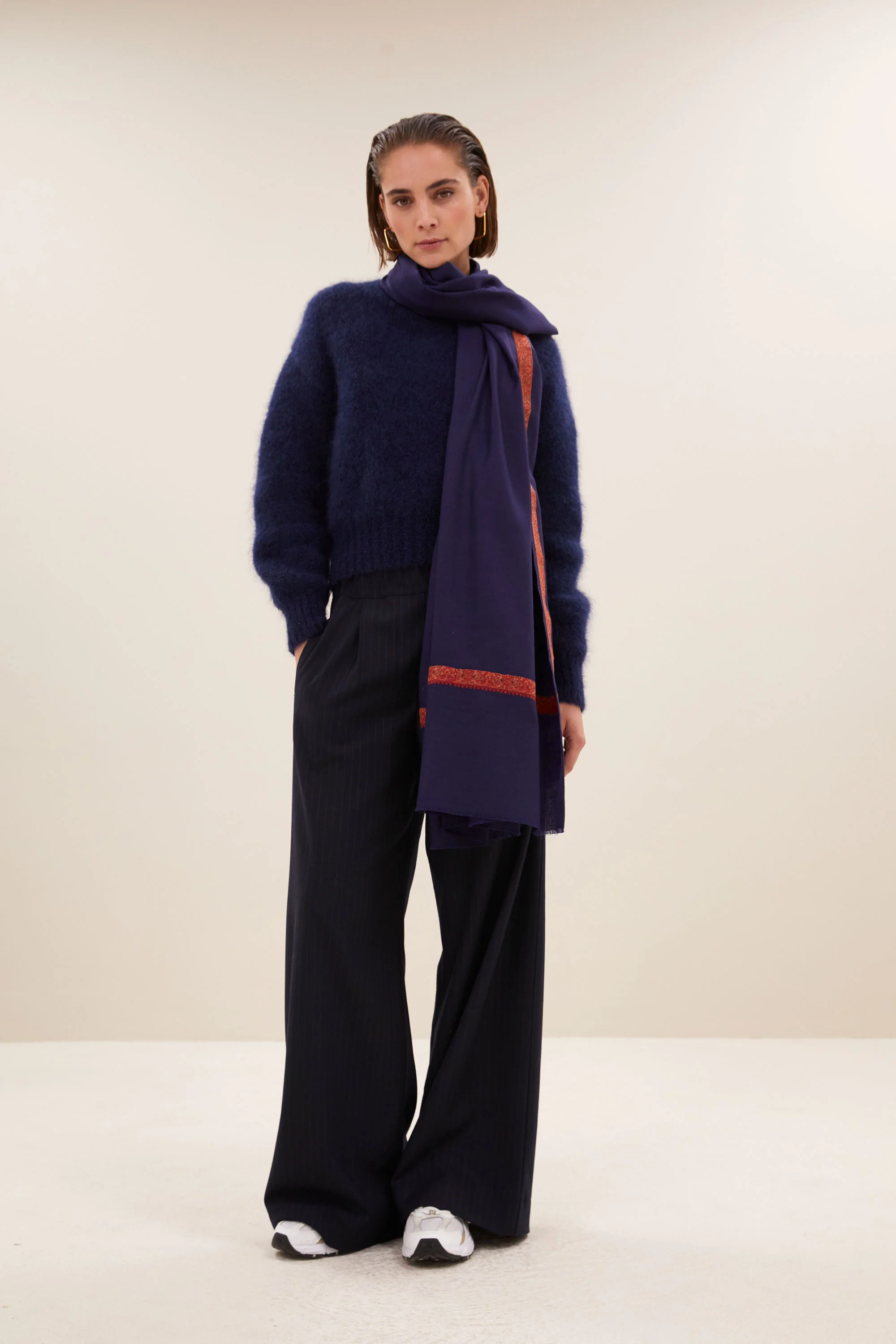 liora scarf | deep blue - Image 2