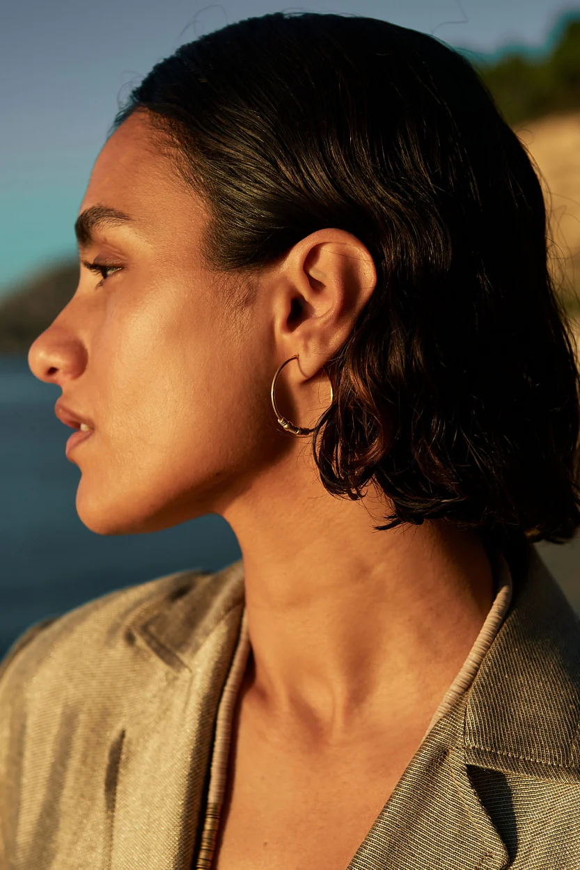 lizzy earring | gold - Image 2