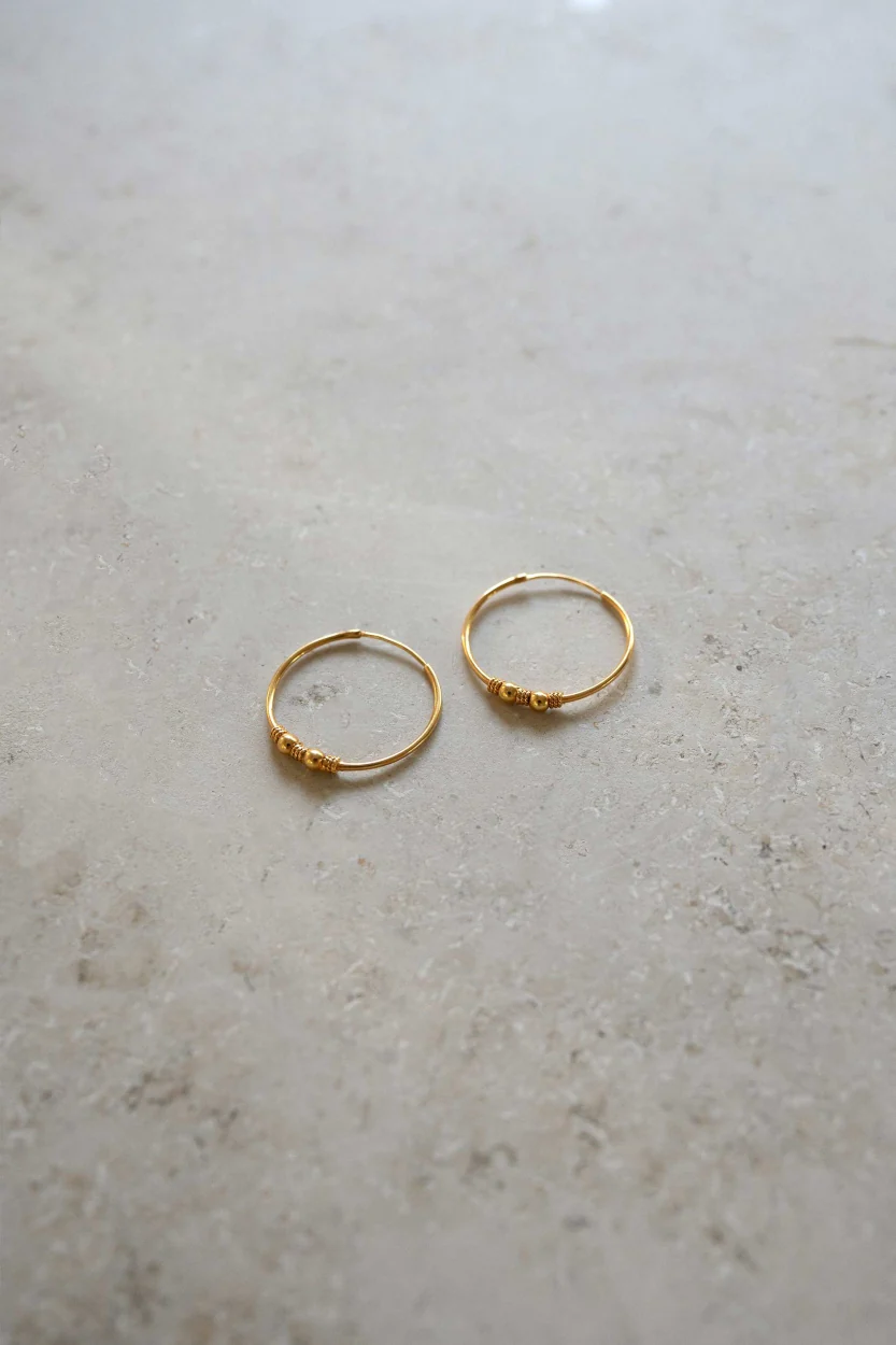 lizzy earring | gold - Image 3