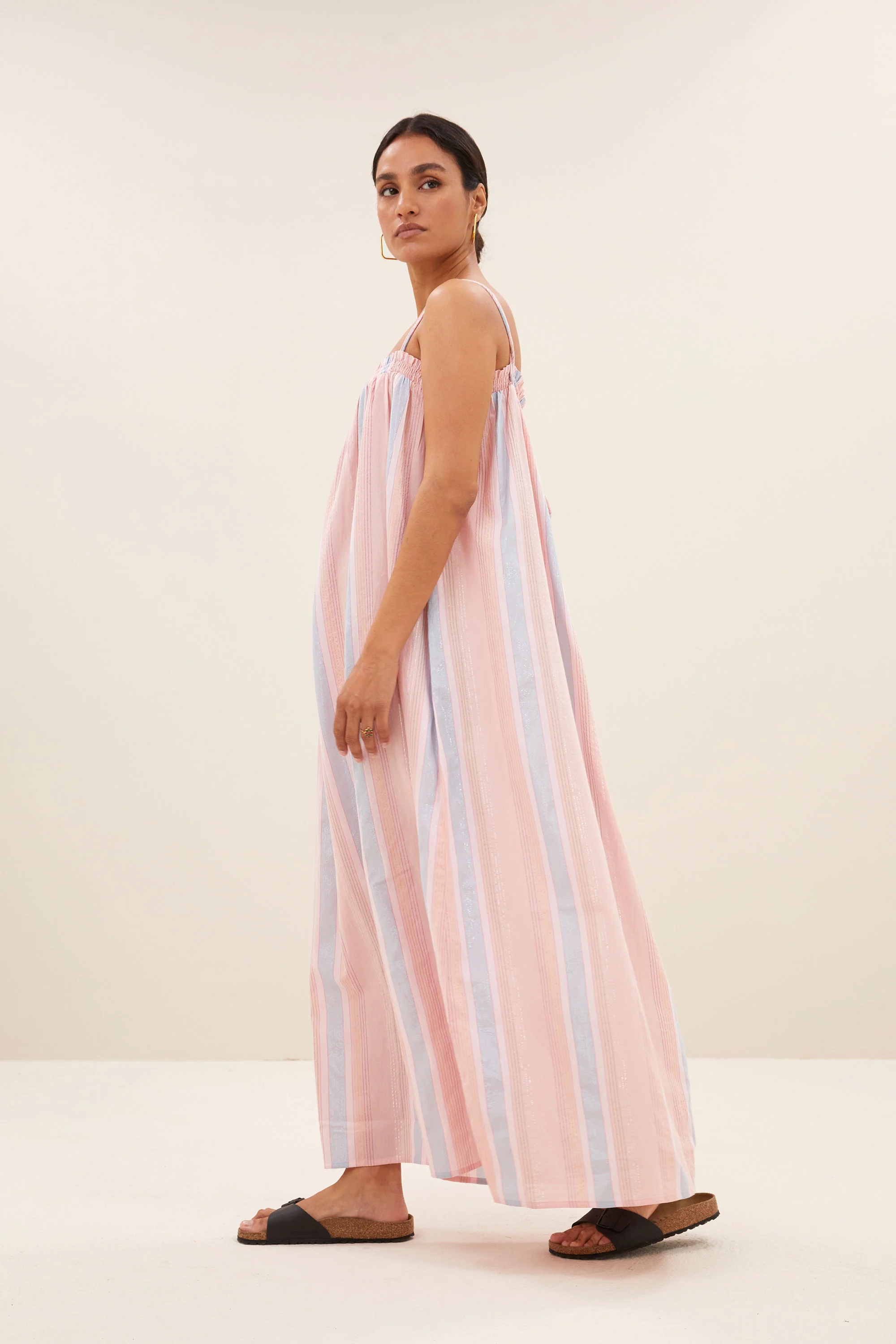 lola gloss stripe dress | gloss stripe - Image 3