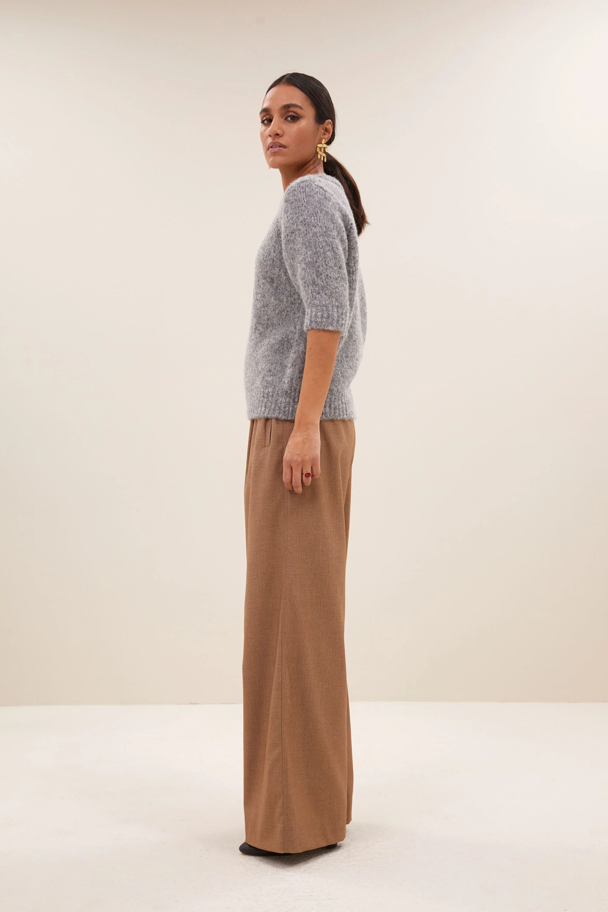 lova bulky pullover | grey melee - Image 4