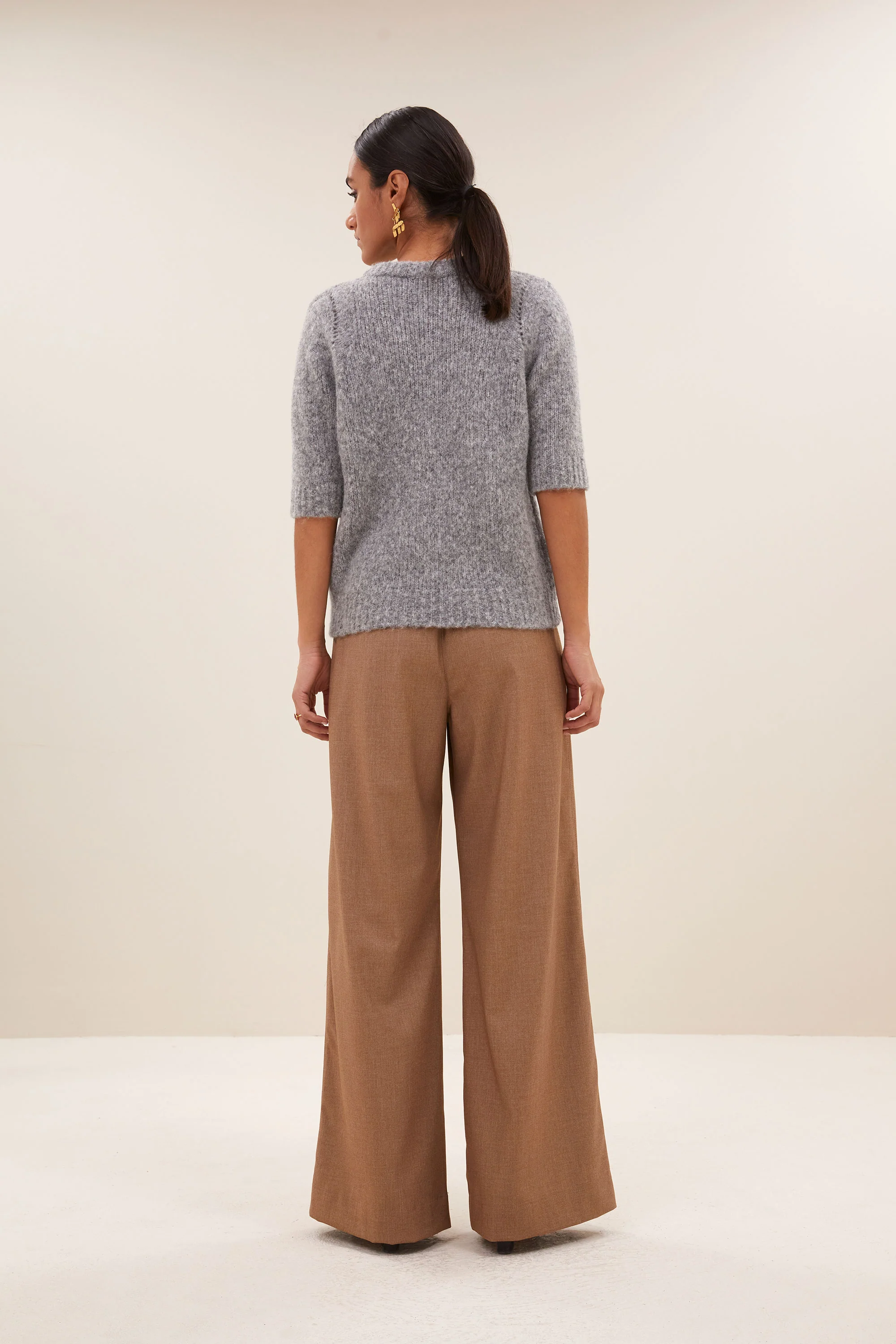 lova bulky pullover | grey melee - Image 5