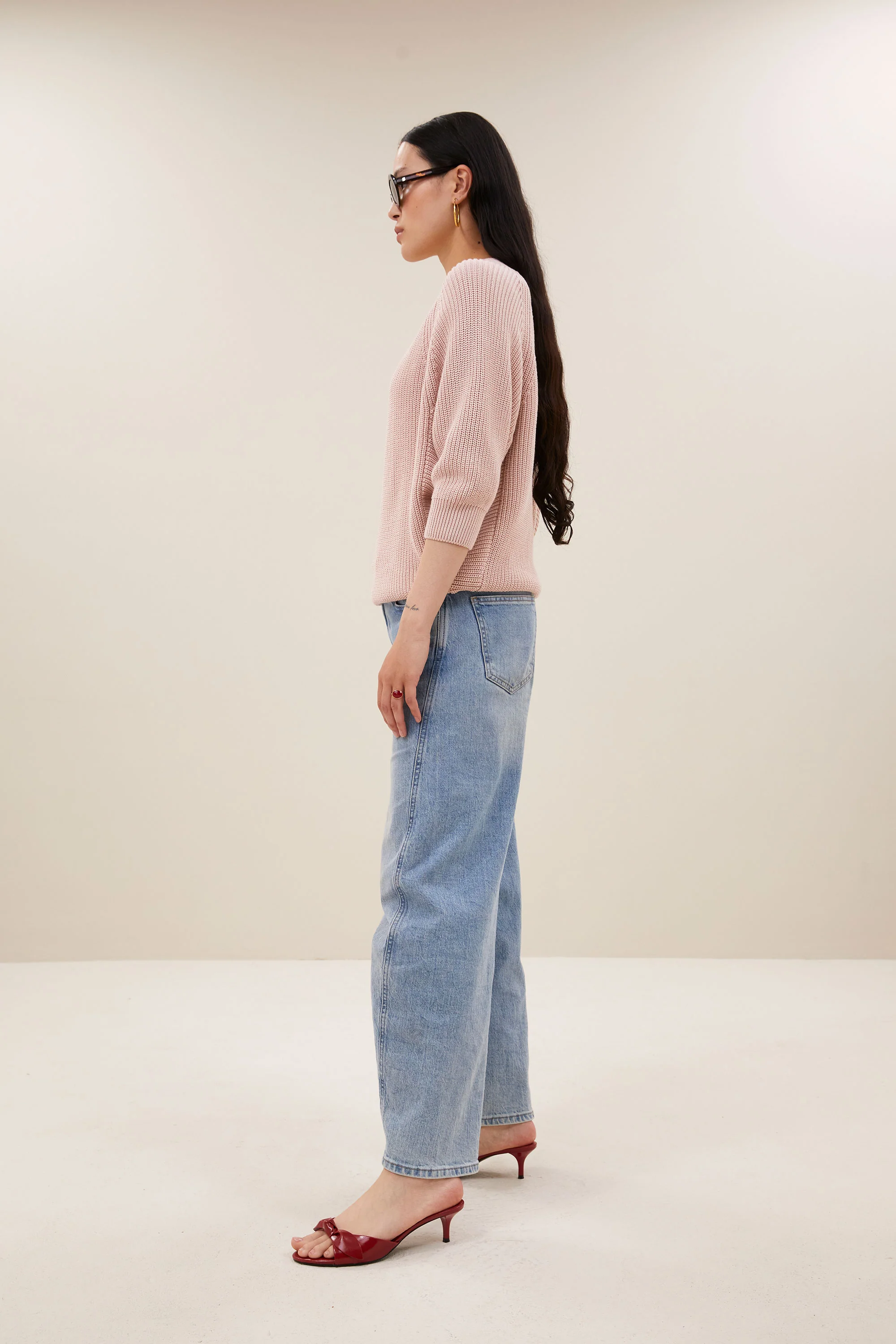 lune oceano pullover | old pink - Image 3