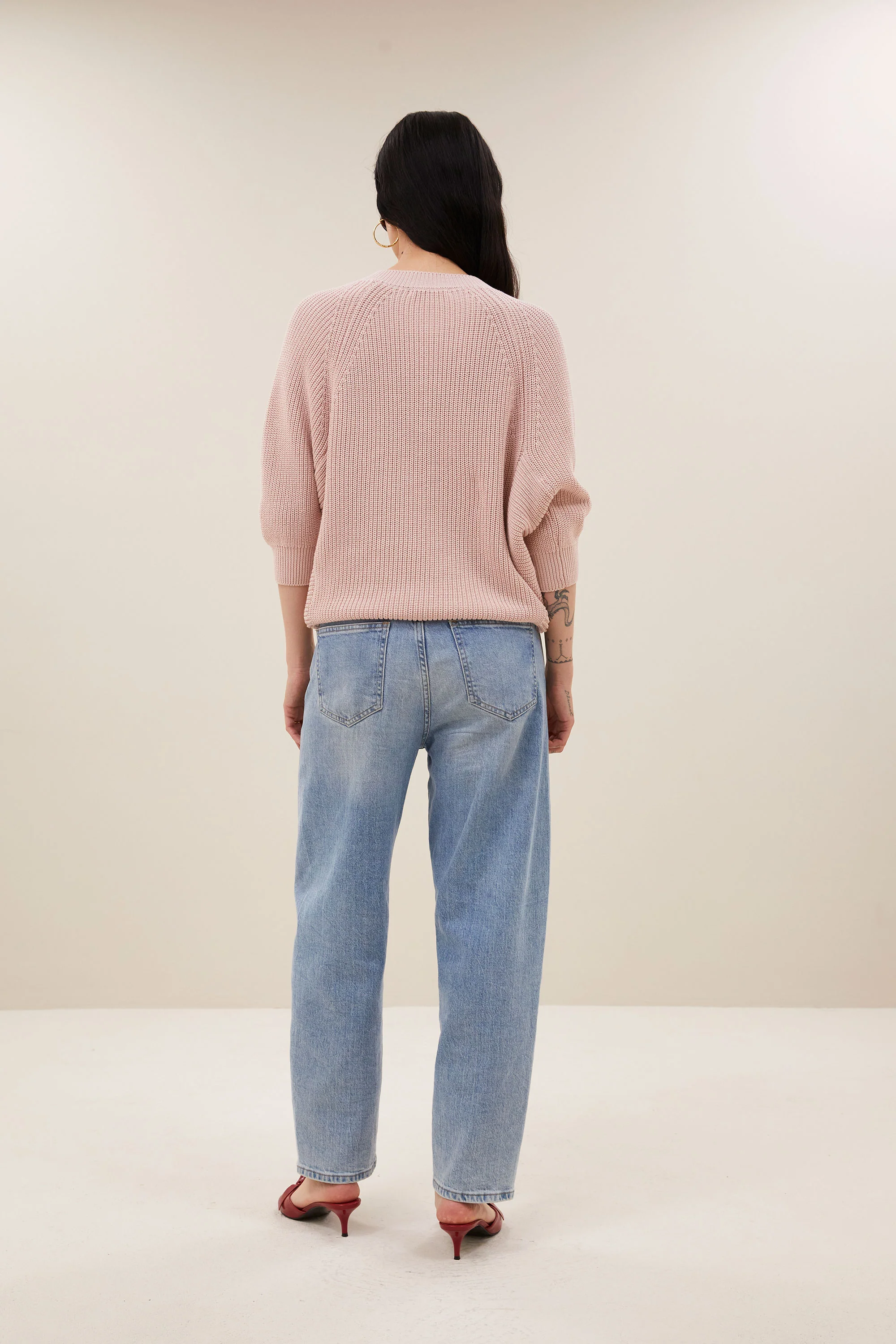 lune oceano pullover | old pink - Image 4