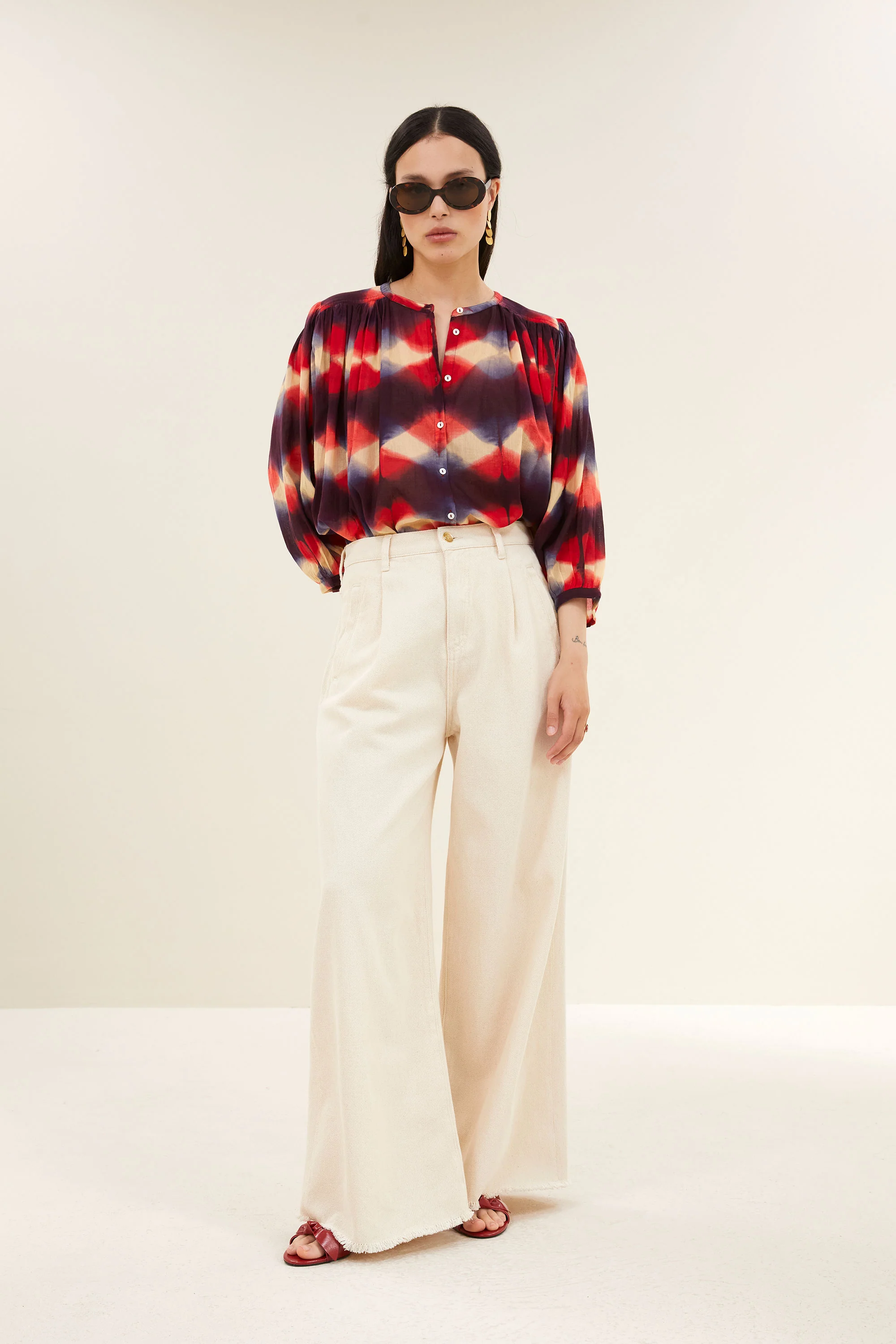 lux grain jeans | raw white - Image 5