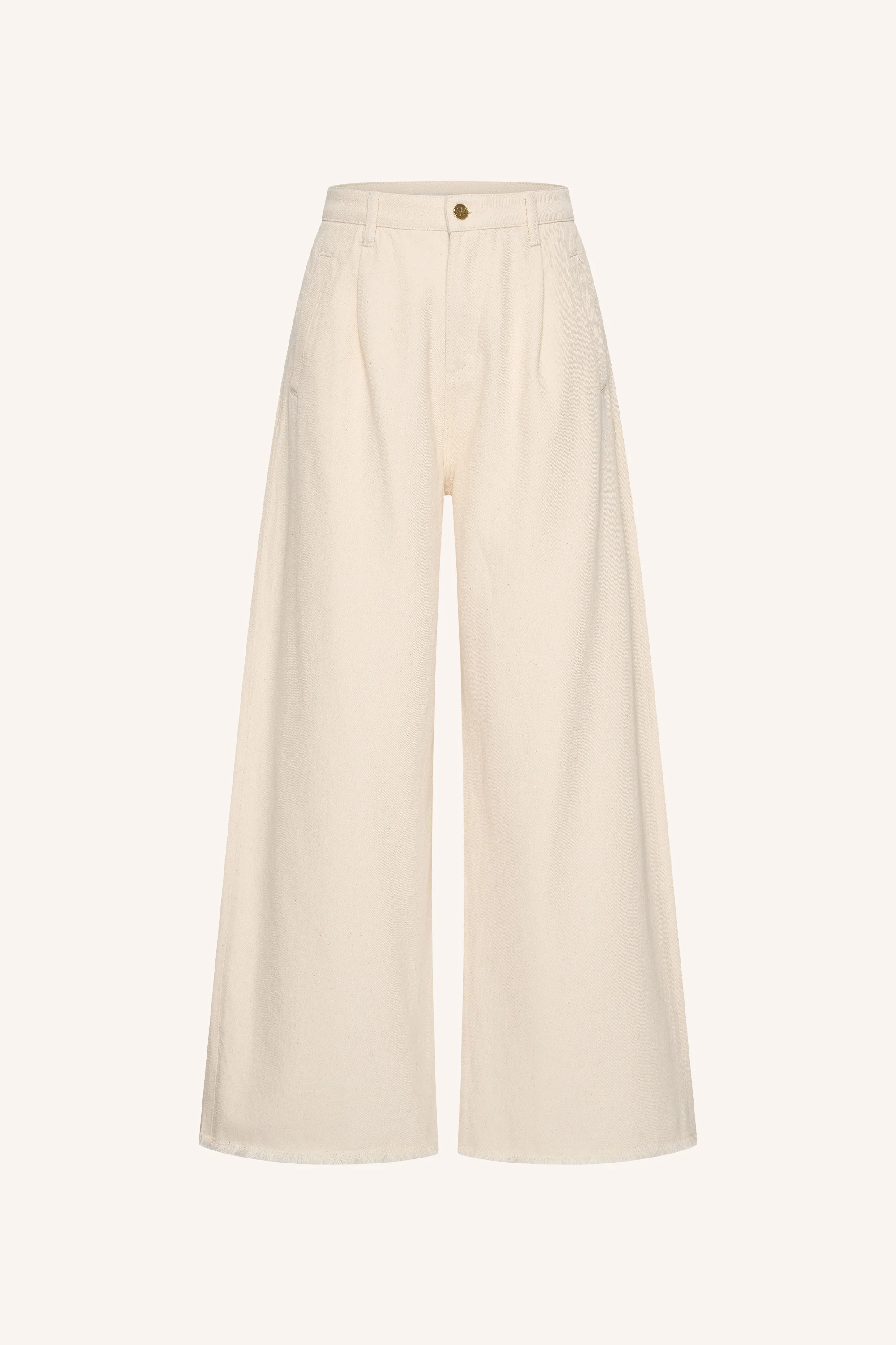 lux grain jeans | raw white - Image 7