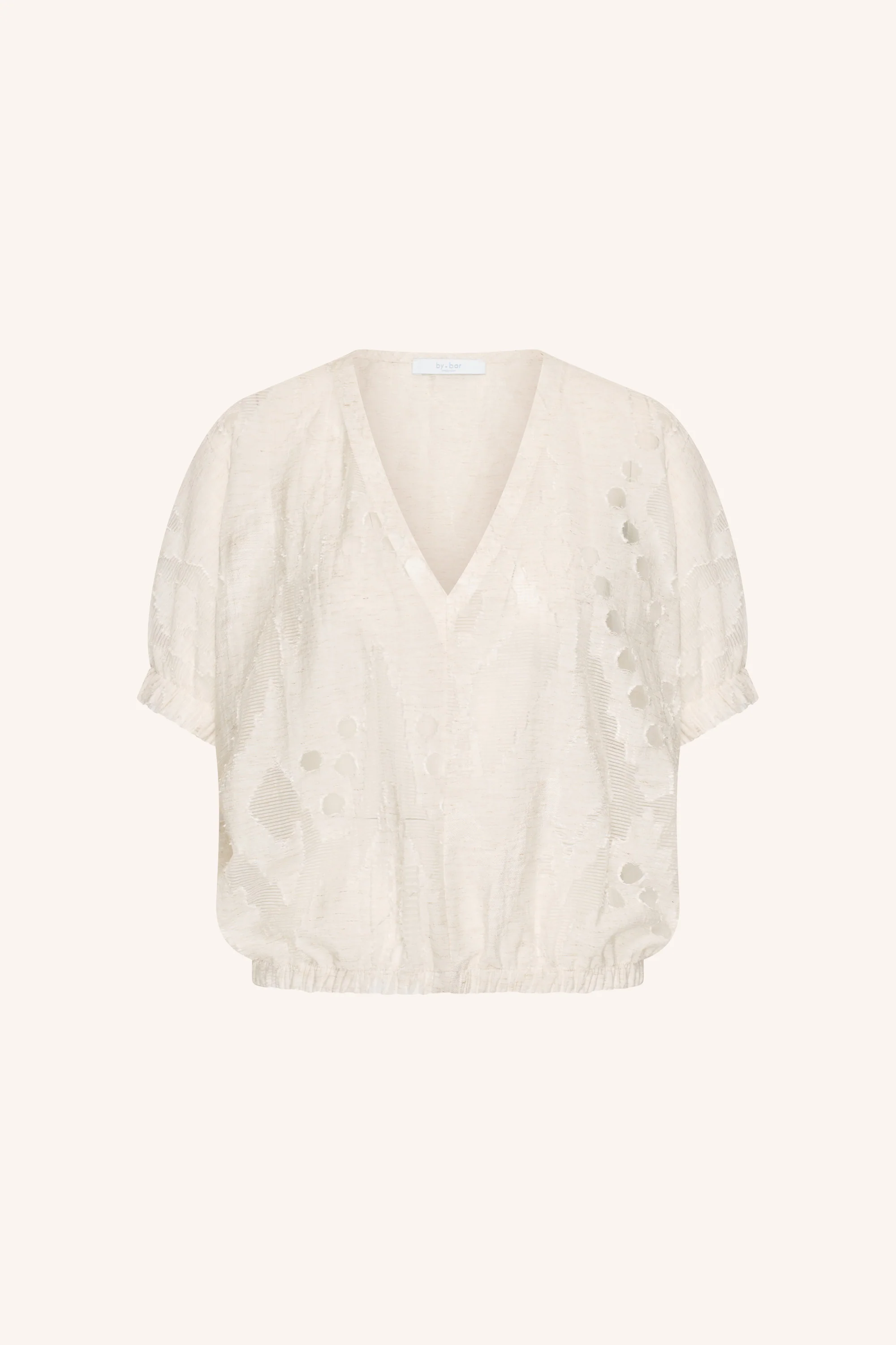 mabel mist blouse | cream - Image 5