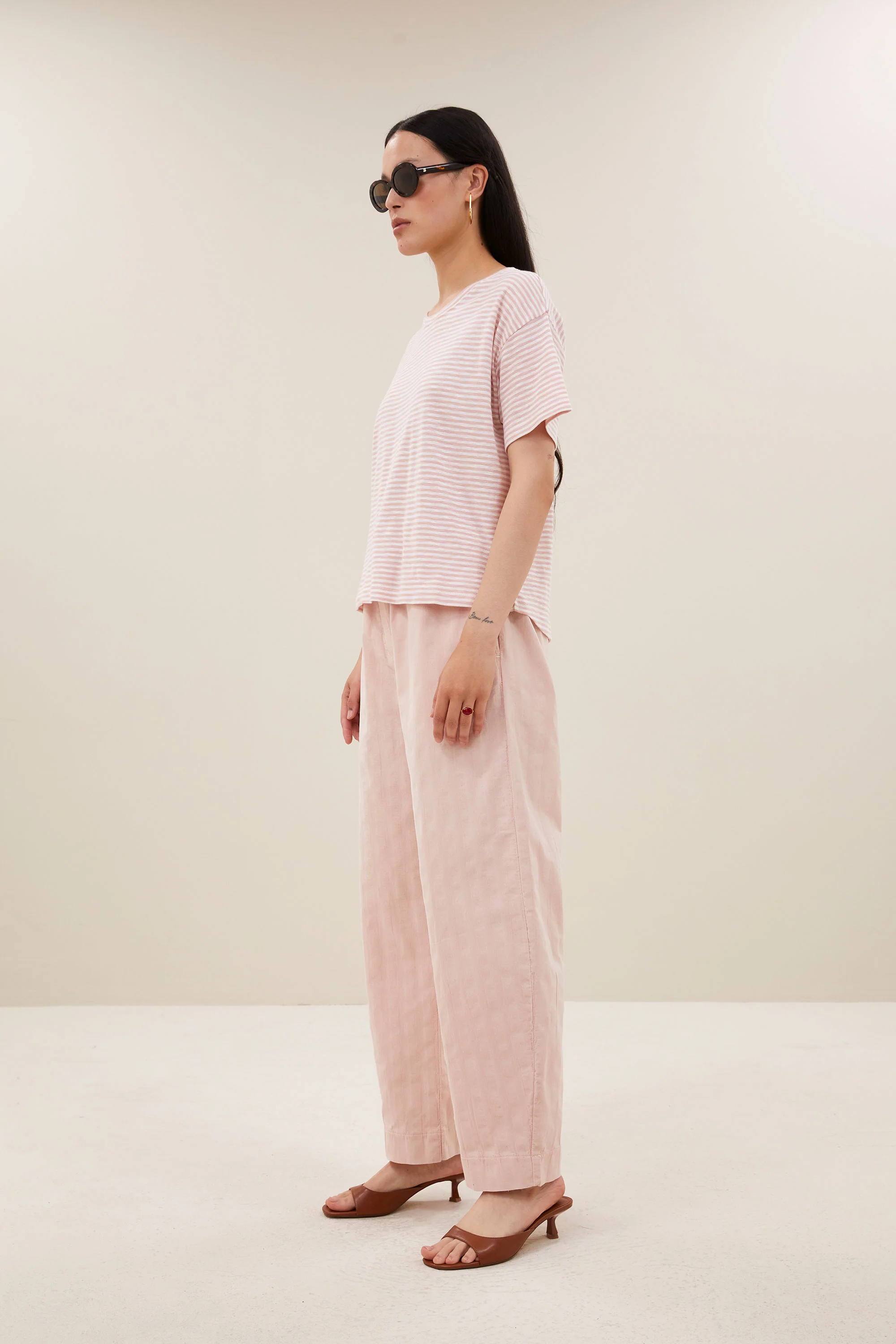 mace flame stripe top | light rose stripe - Image 3