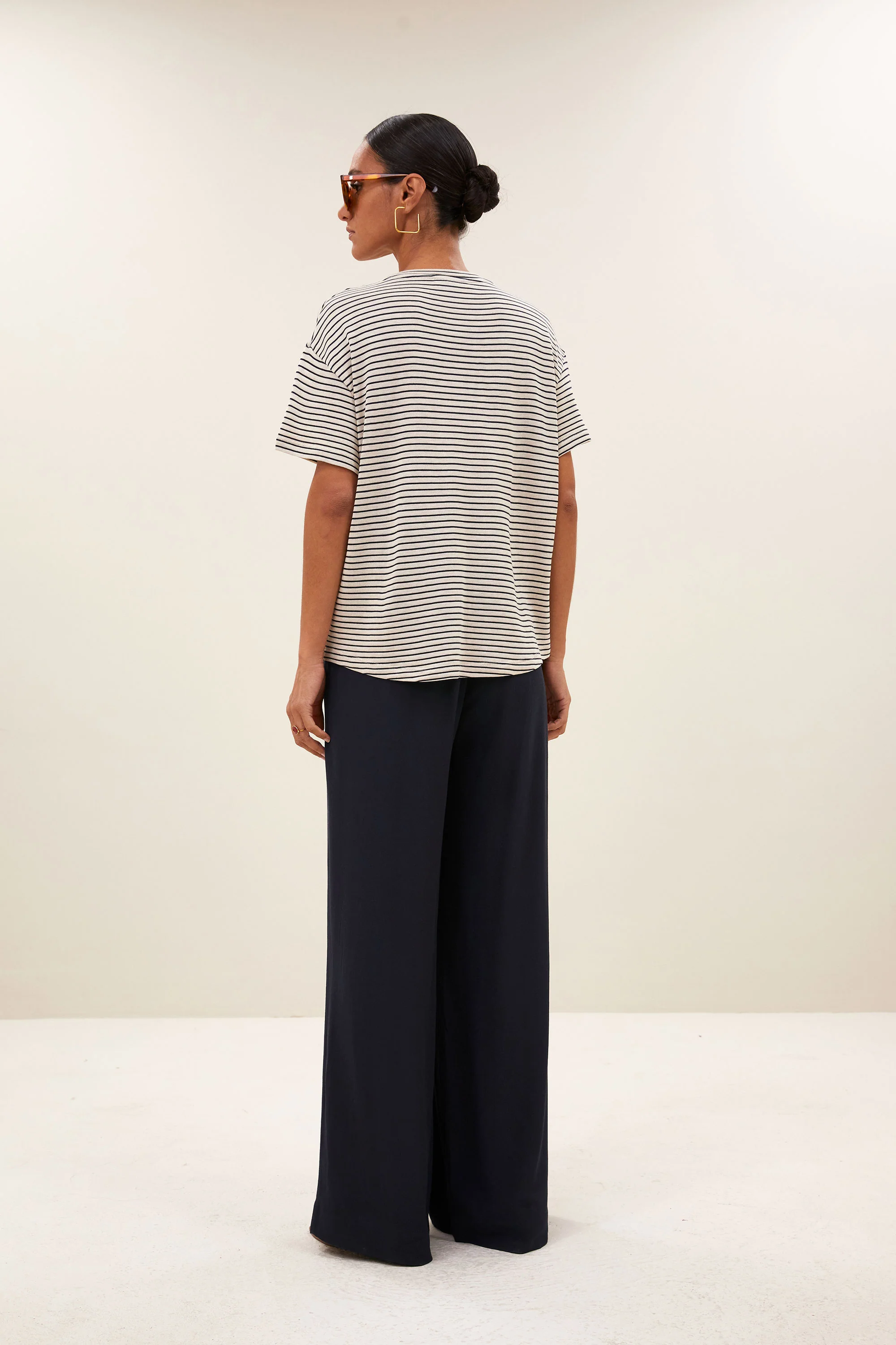 mace small stripe top | admiral blue stripe - Image 4